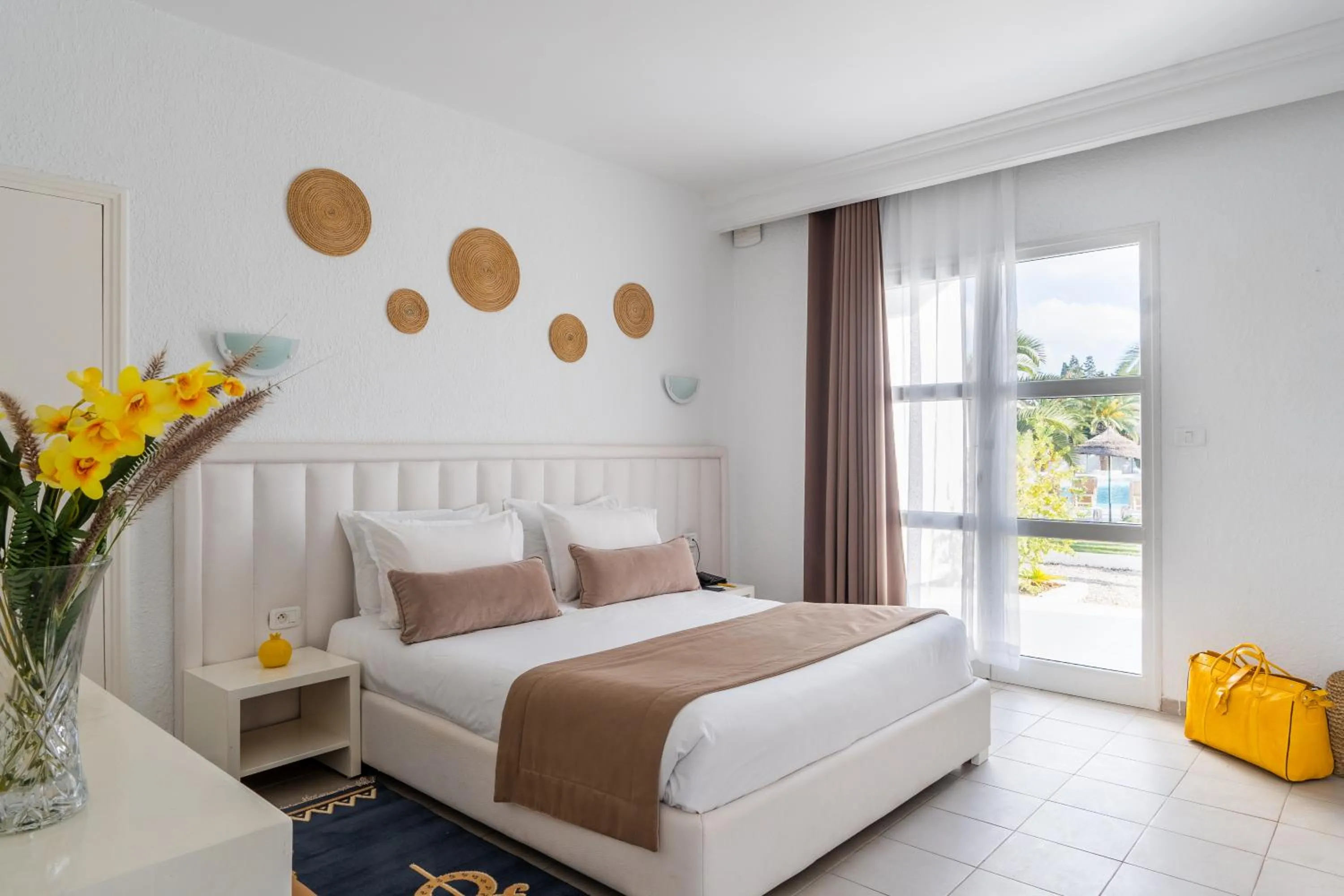 Bed in Golden Tulip Président Hammamet