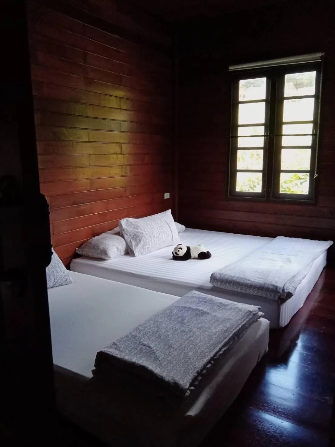 Bed in BaanRai KhunYa บ้านไร่คุณย่า