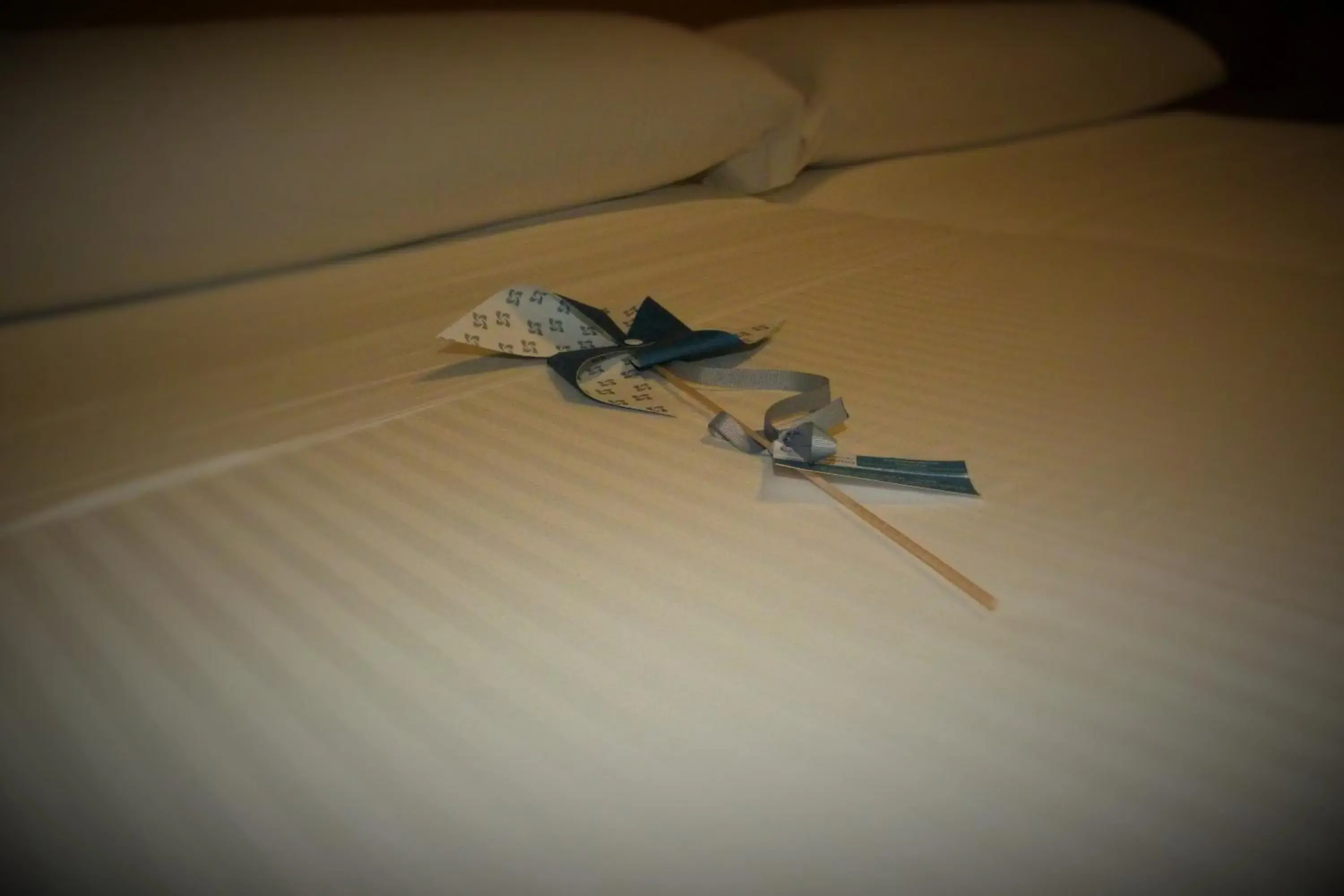 Bed in Hotel Nordés Bed in Hotel Nordés