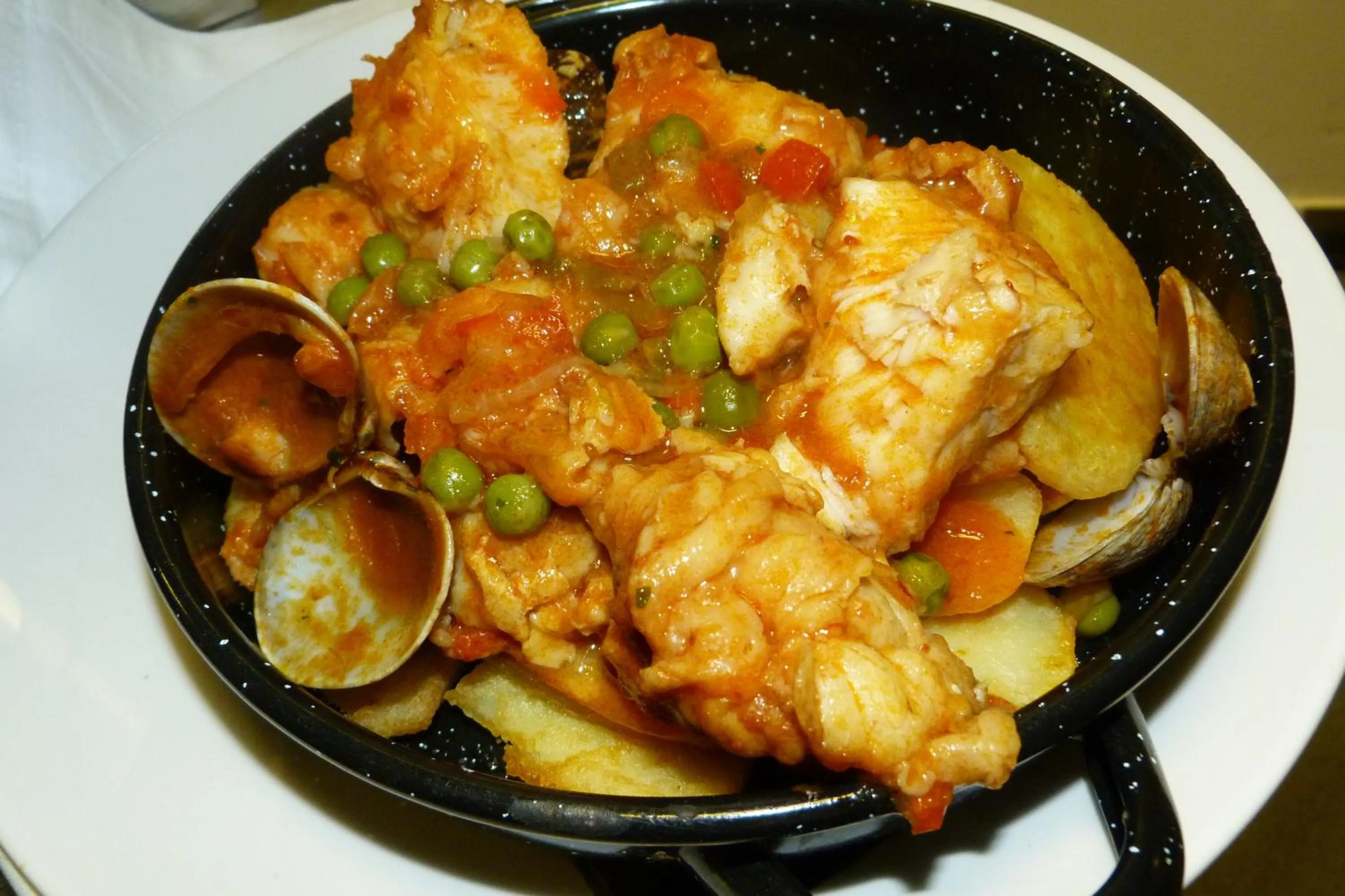 Food close-up in Hotel Nordés