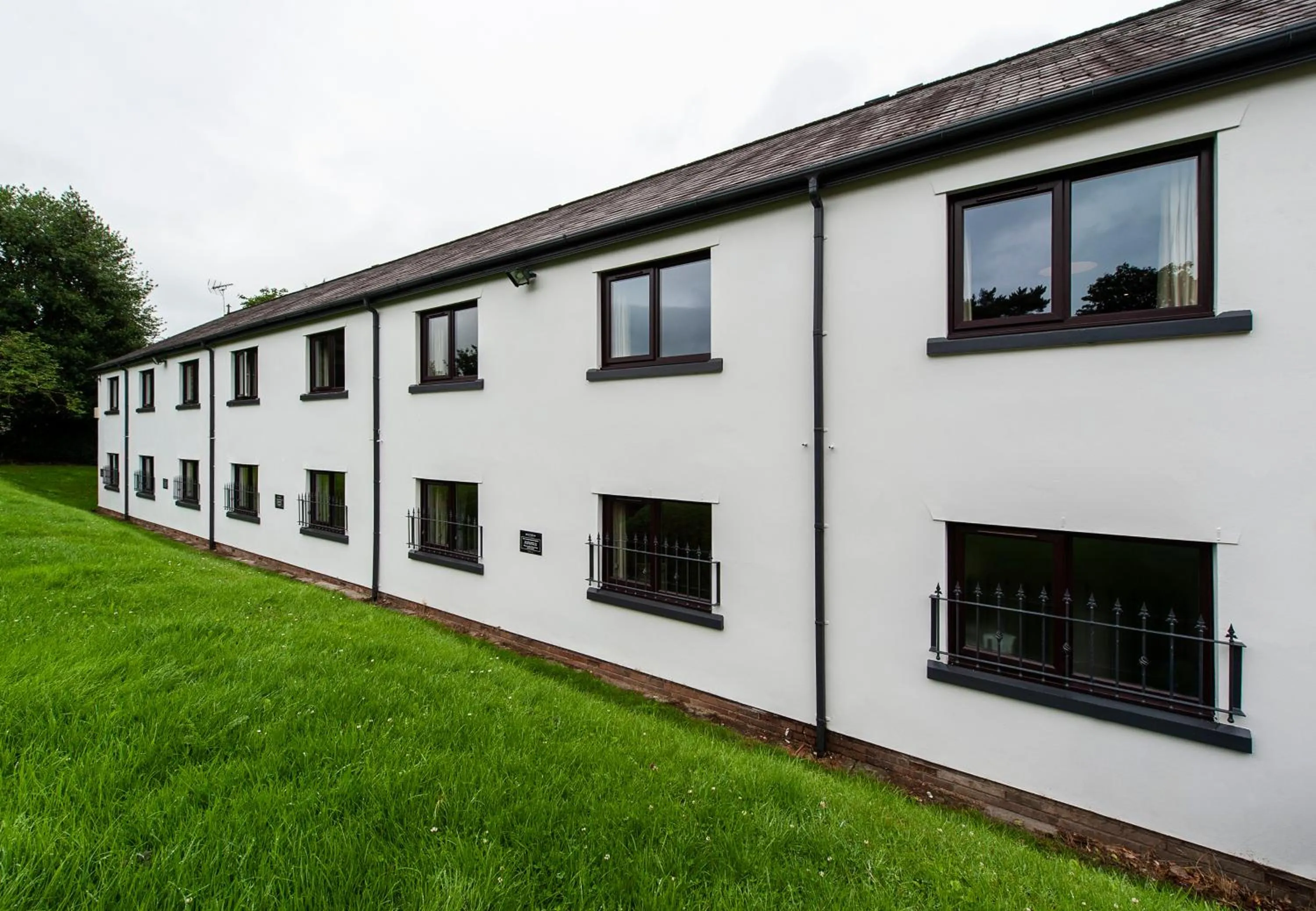 Property building in The Bulls Head Hotel
