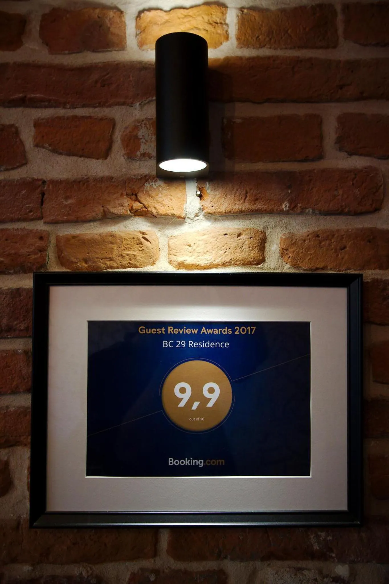 Decorative detail in Aparthotel BC 29 Residence