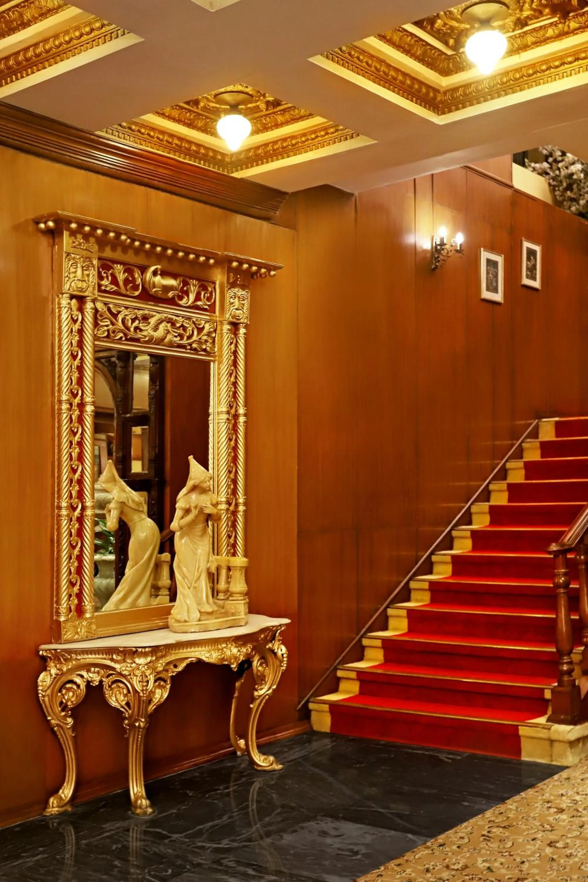 Decorative detail in The Ambassador, Marine Drive, Mumbai