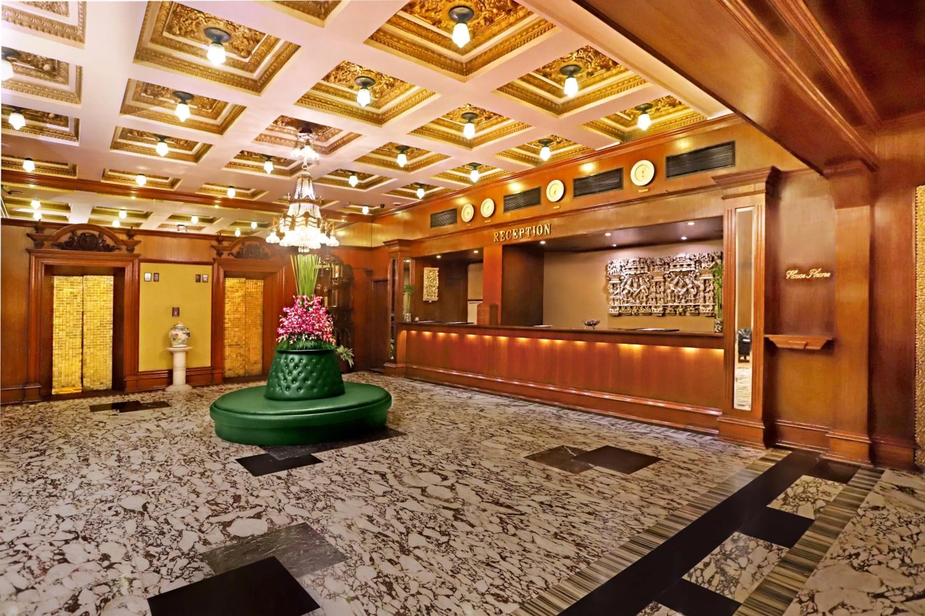 Lobby or reception in The Ambassador, Marine Drive, Mumbai