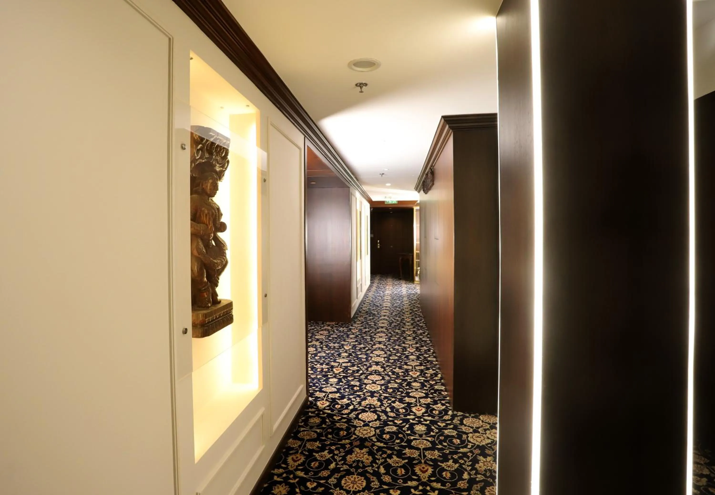 Decorative detail in The Ambassador, Marine Drive, Mumbai