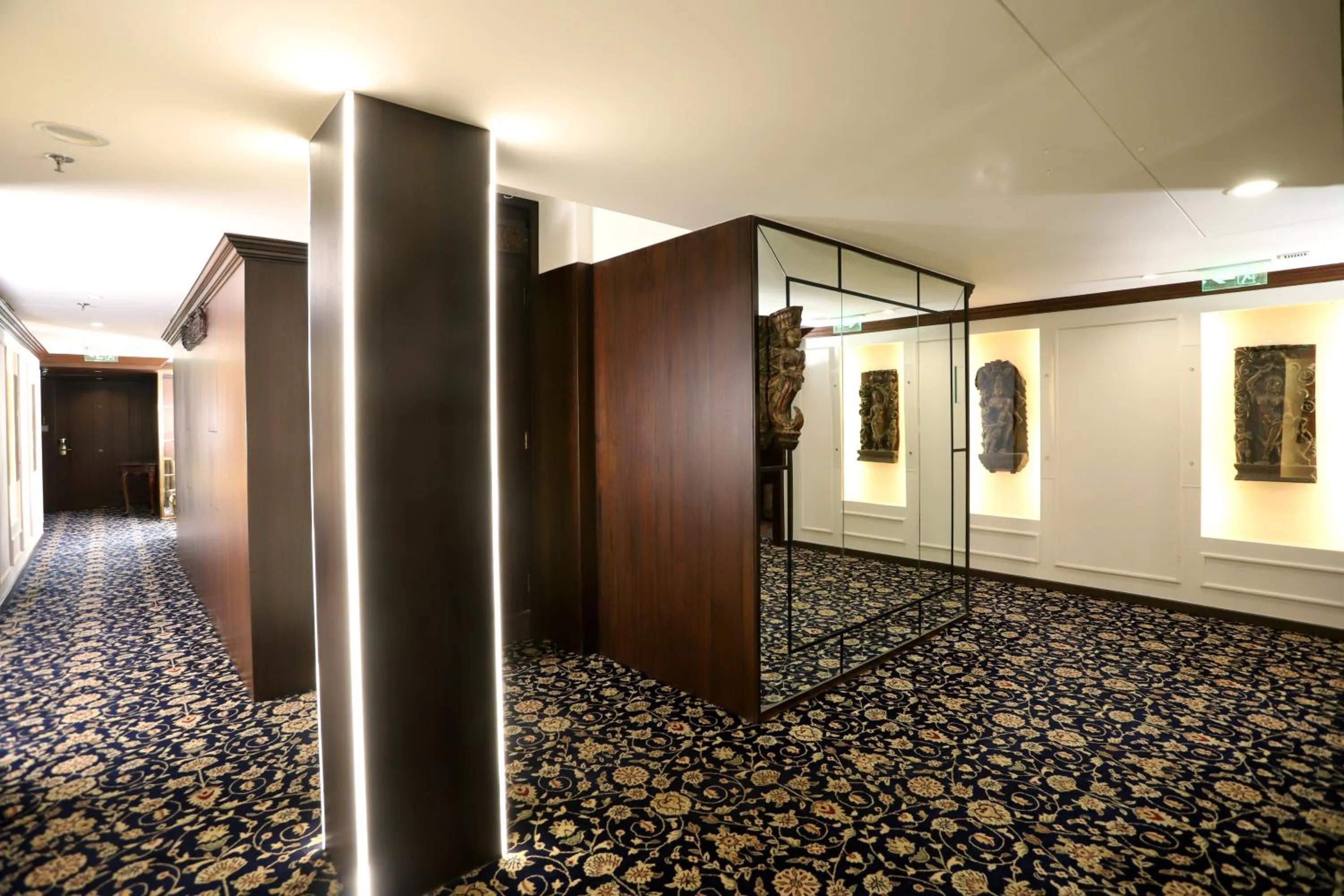 Decorative detail in The Ambassador, Marine Drive, Mumbai