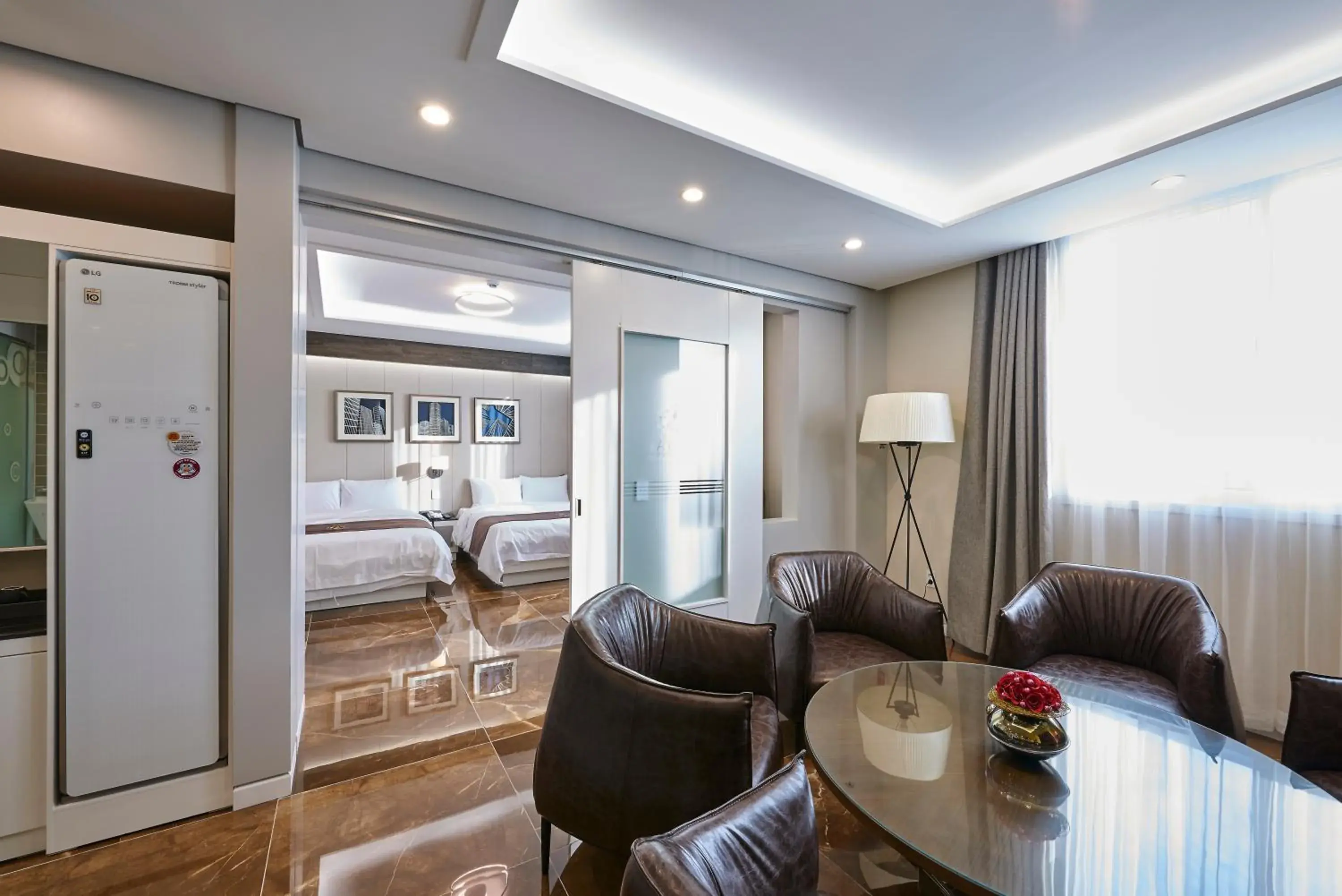 Bed in Gwangju Aura Hotel Bed in Gwangju Aura Hotel