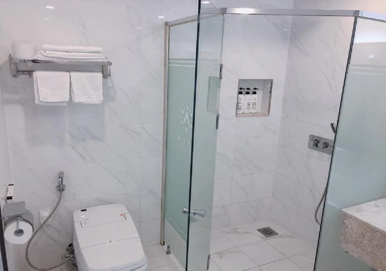 Shower in Gwangju Aura Hotel