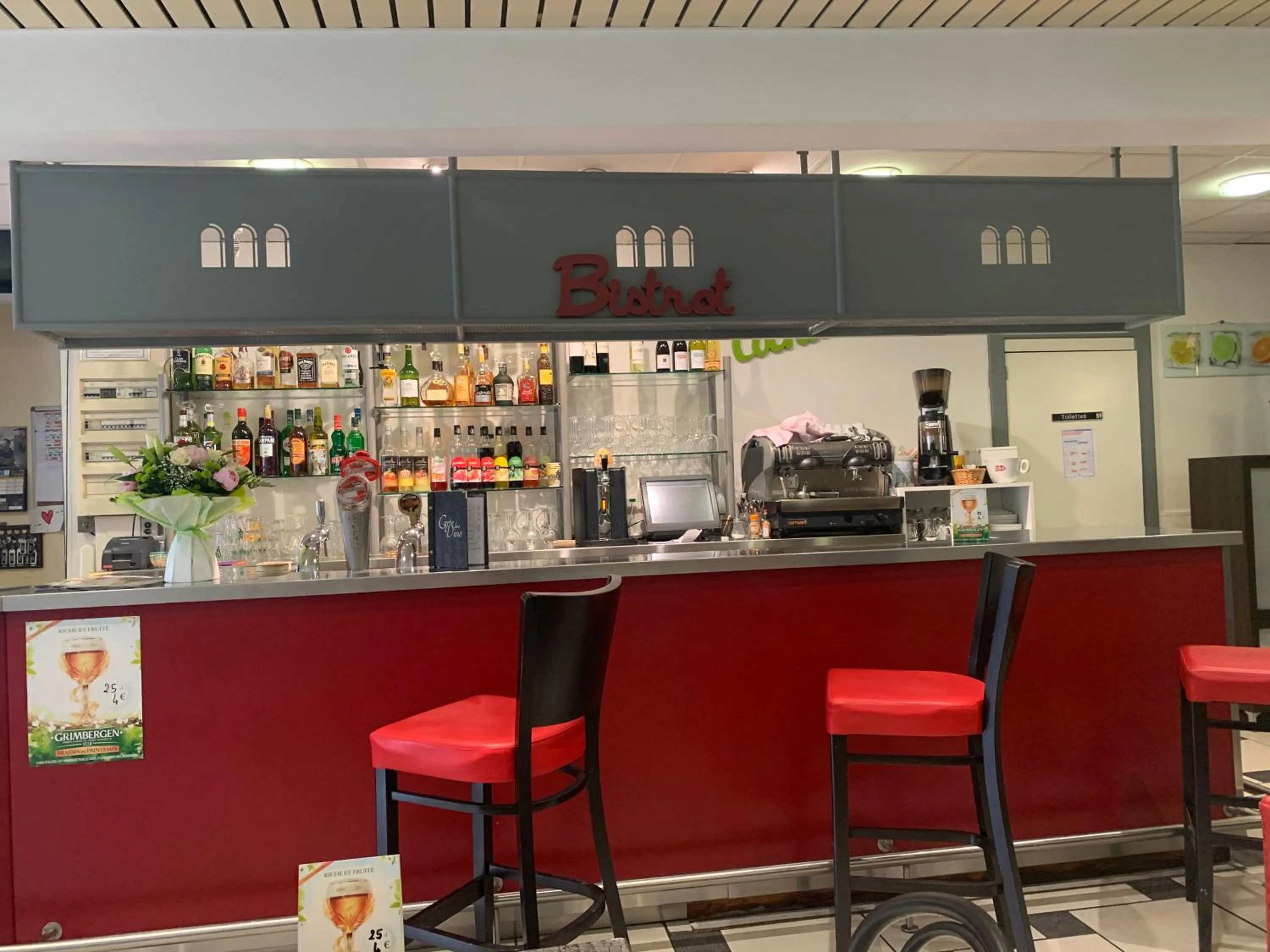 Lobby or reception in Hotel les Commercants