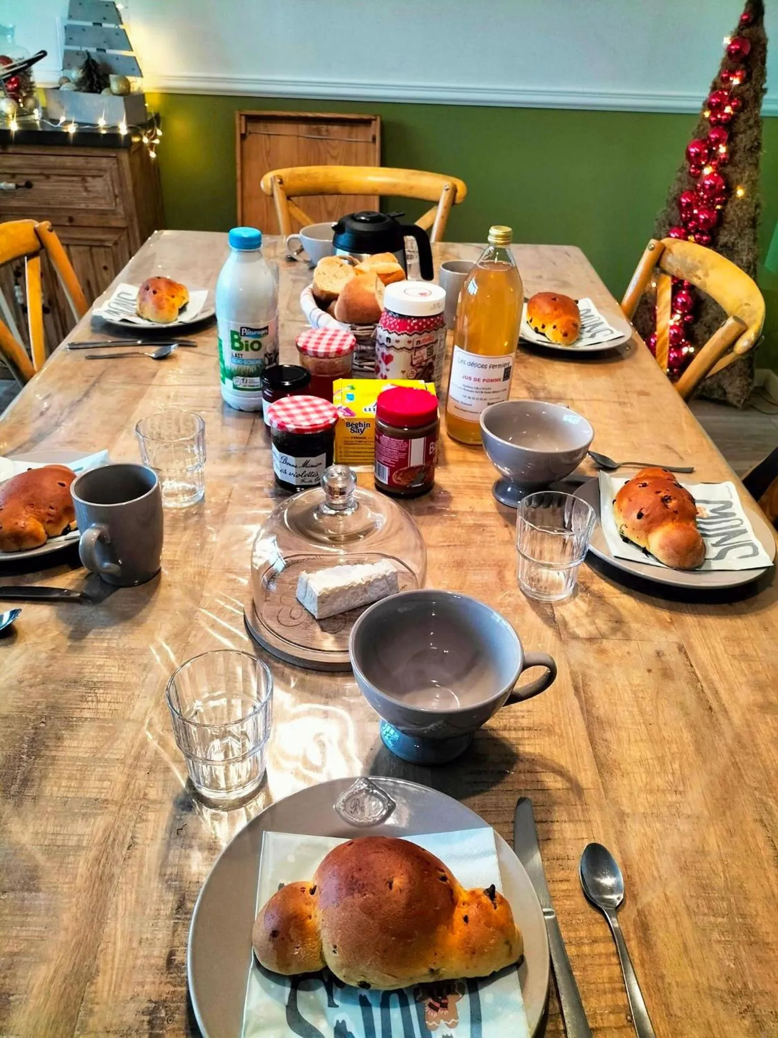 Breakfast in Les Chambres de Saint Hilaire