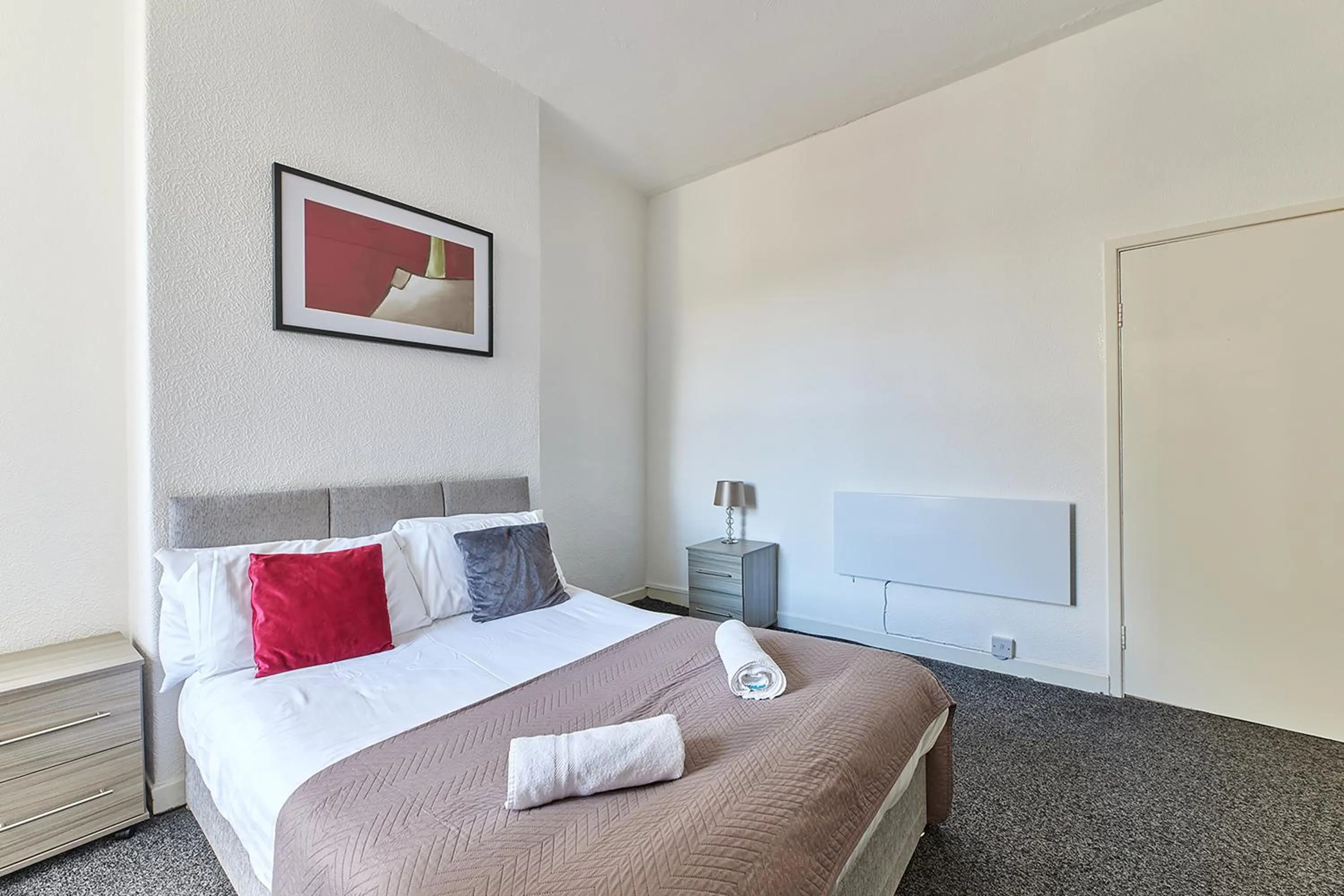 Bedroom, Bed in Pleasure Holiday Apartments