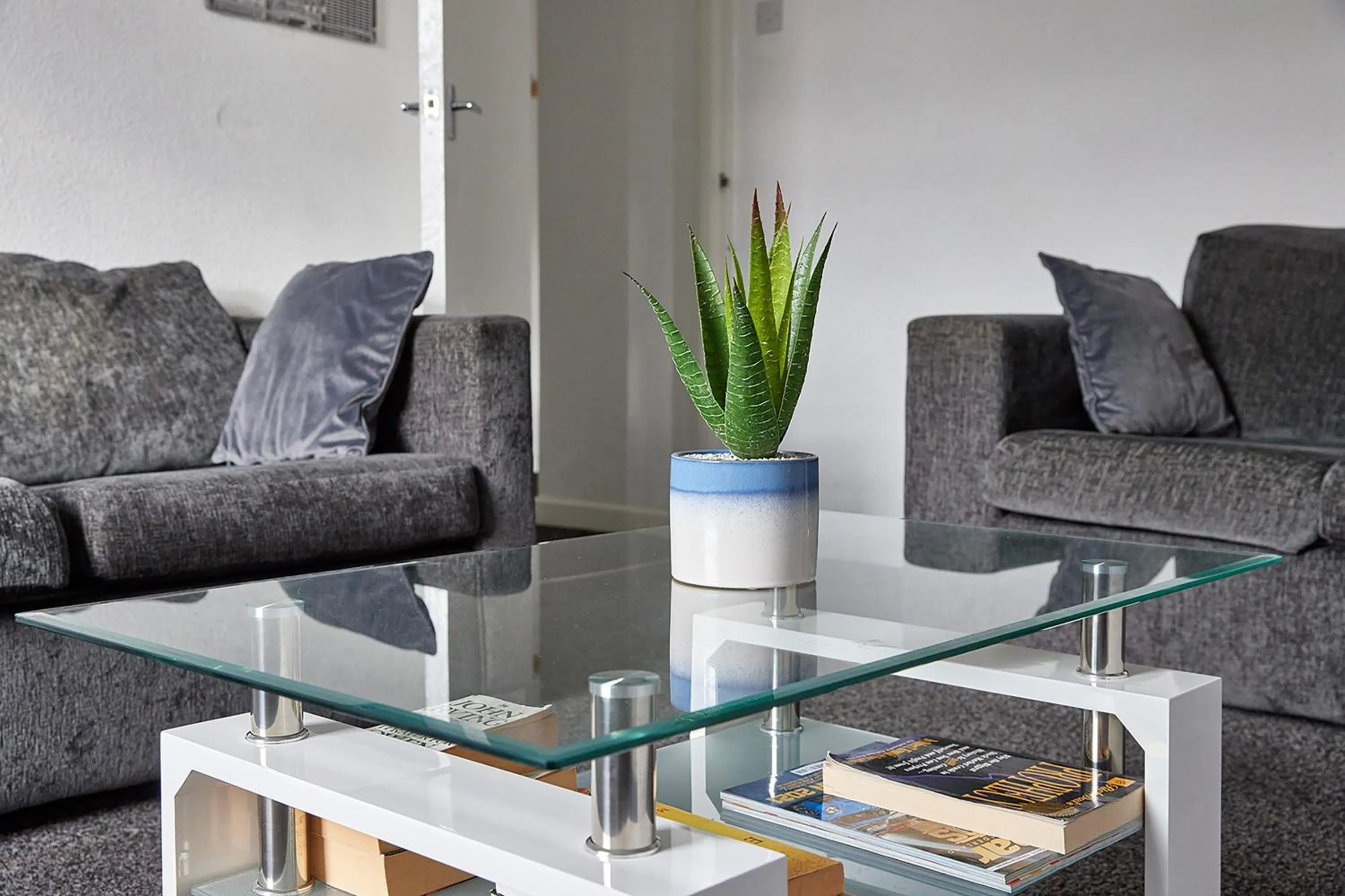 Living room in Pleasure Holiday Apartments