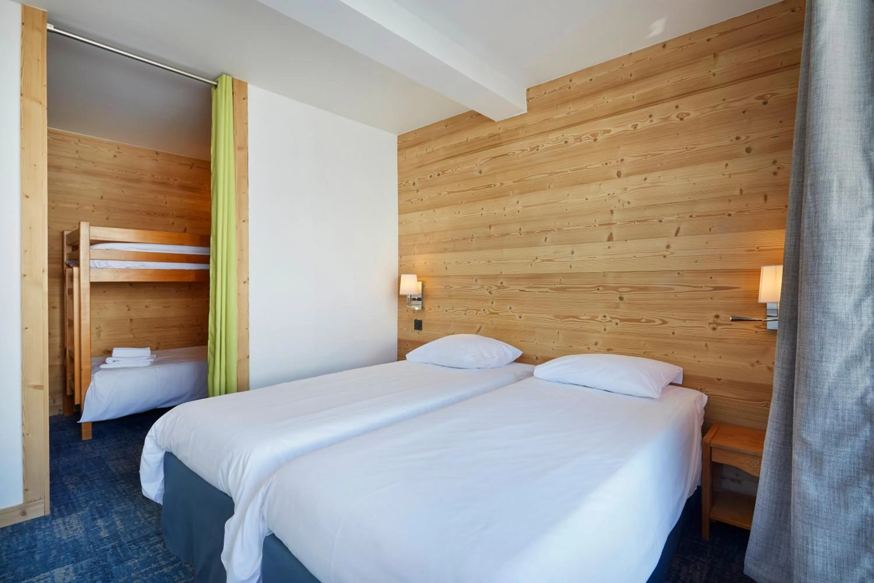 Bedroom, Bed in Hôtel Eliova Le Chaix