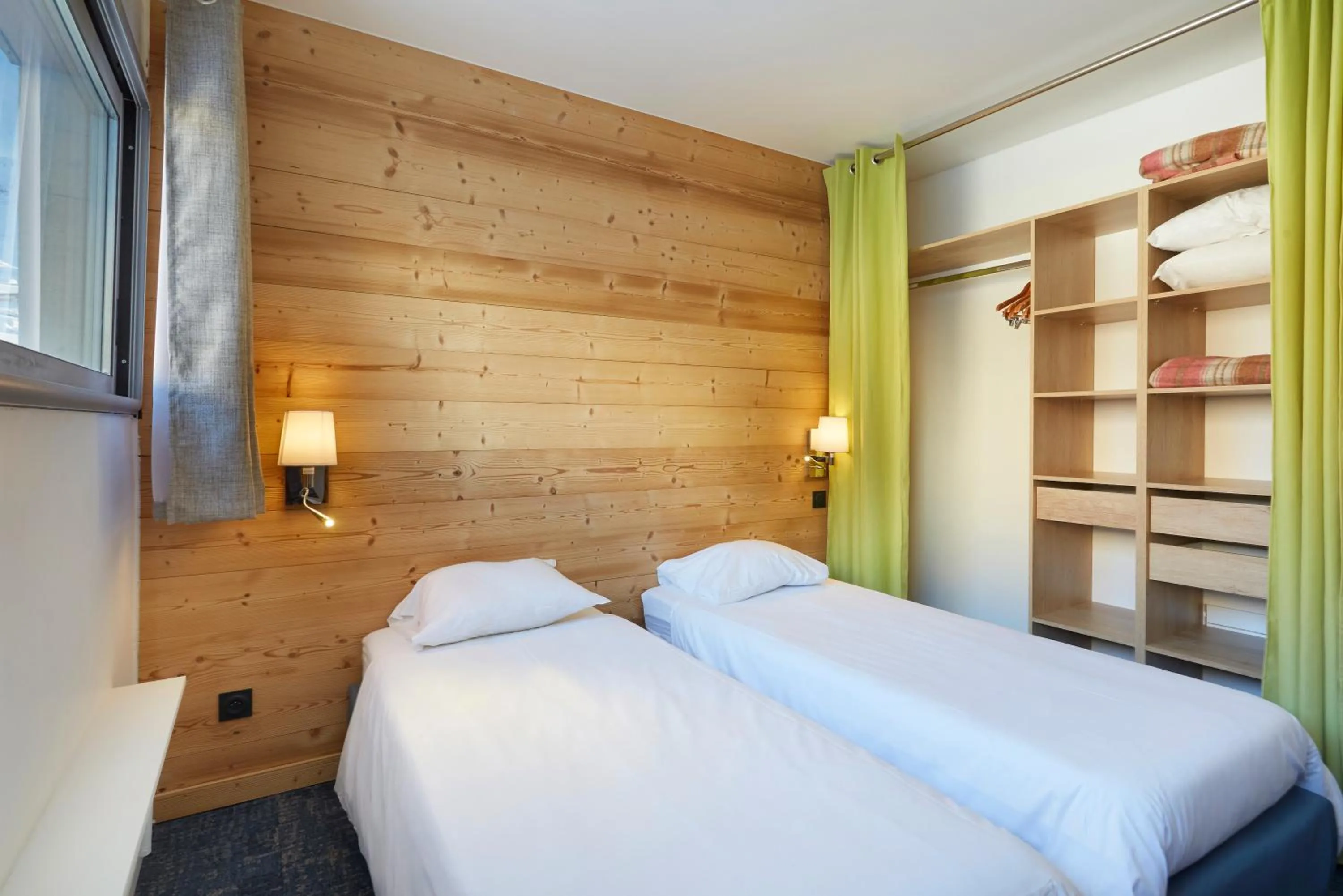 Bedroom, Bed in Hôtel Eliova Le Chaix