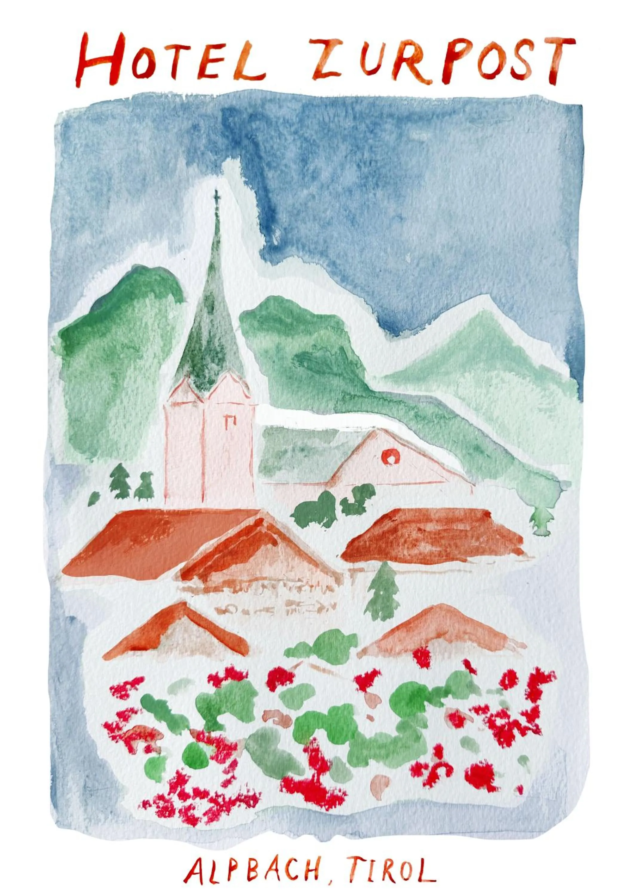 View (from property/room) in Hotel Zur Post