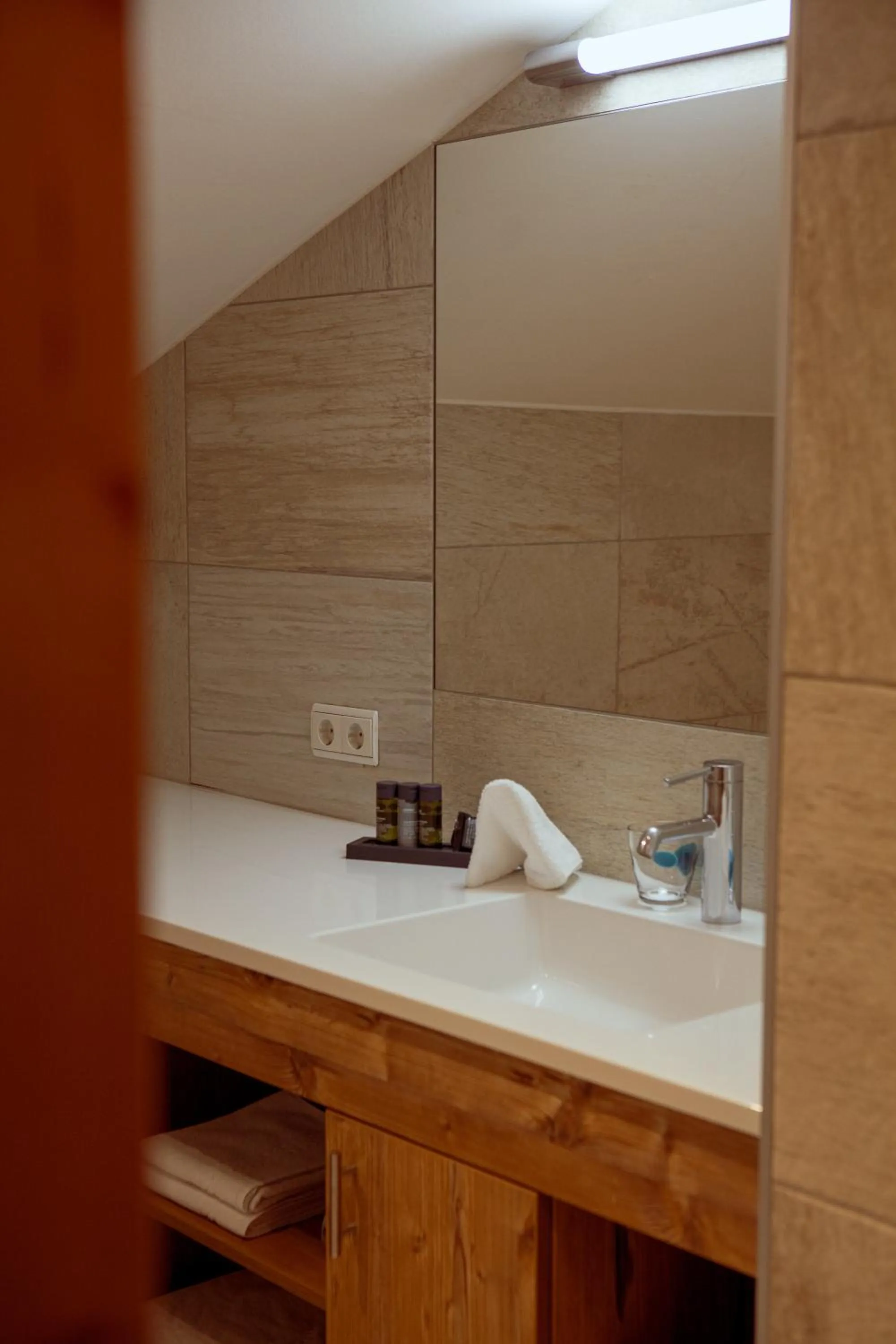 Bathroom in Hotel Zur Post