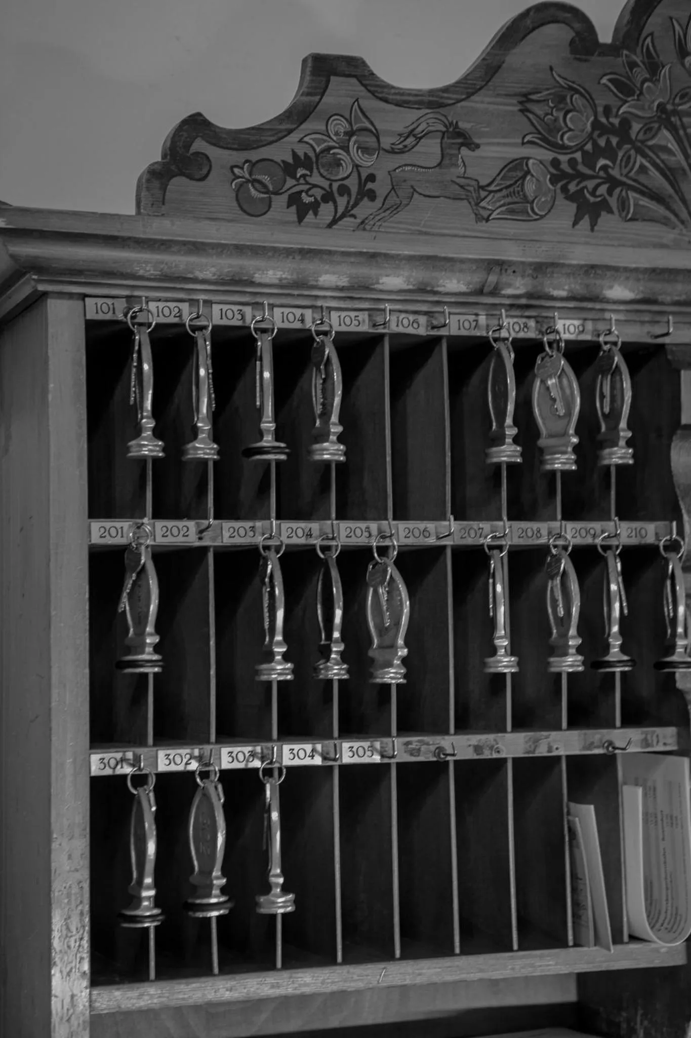 Lobby or reception in Hotel Zur Post