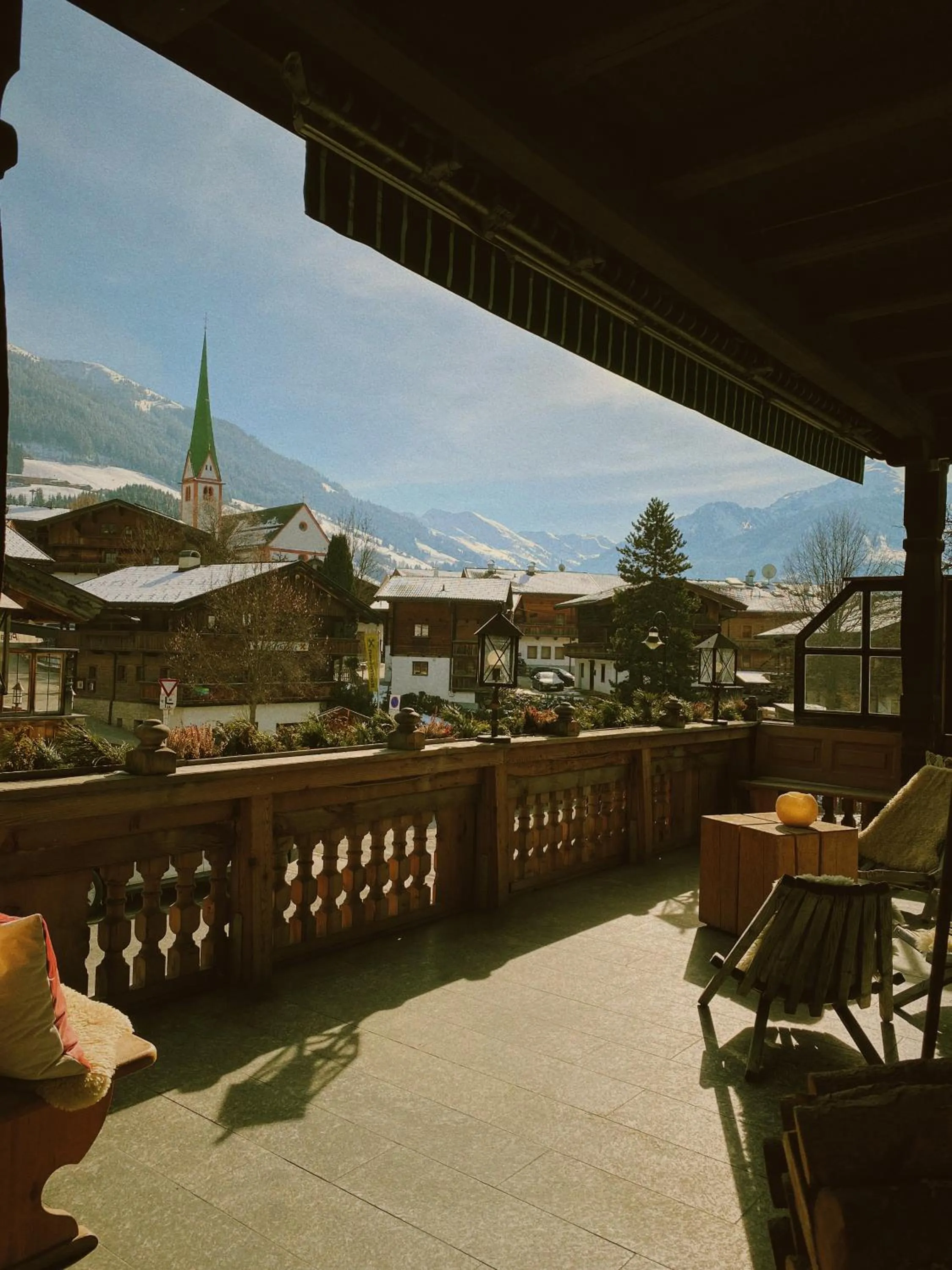 Balcony/Terrace in Hotel Zur Post