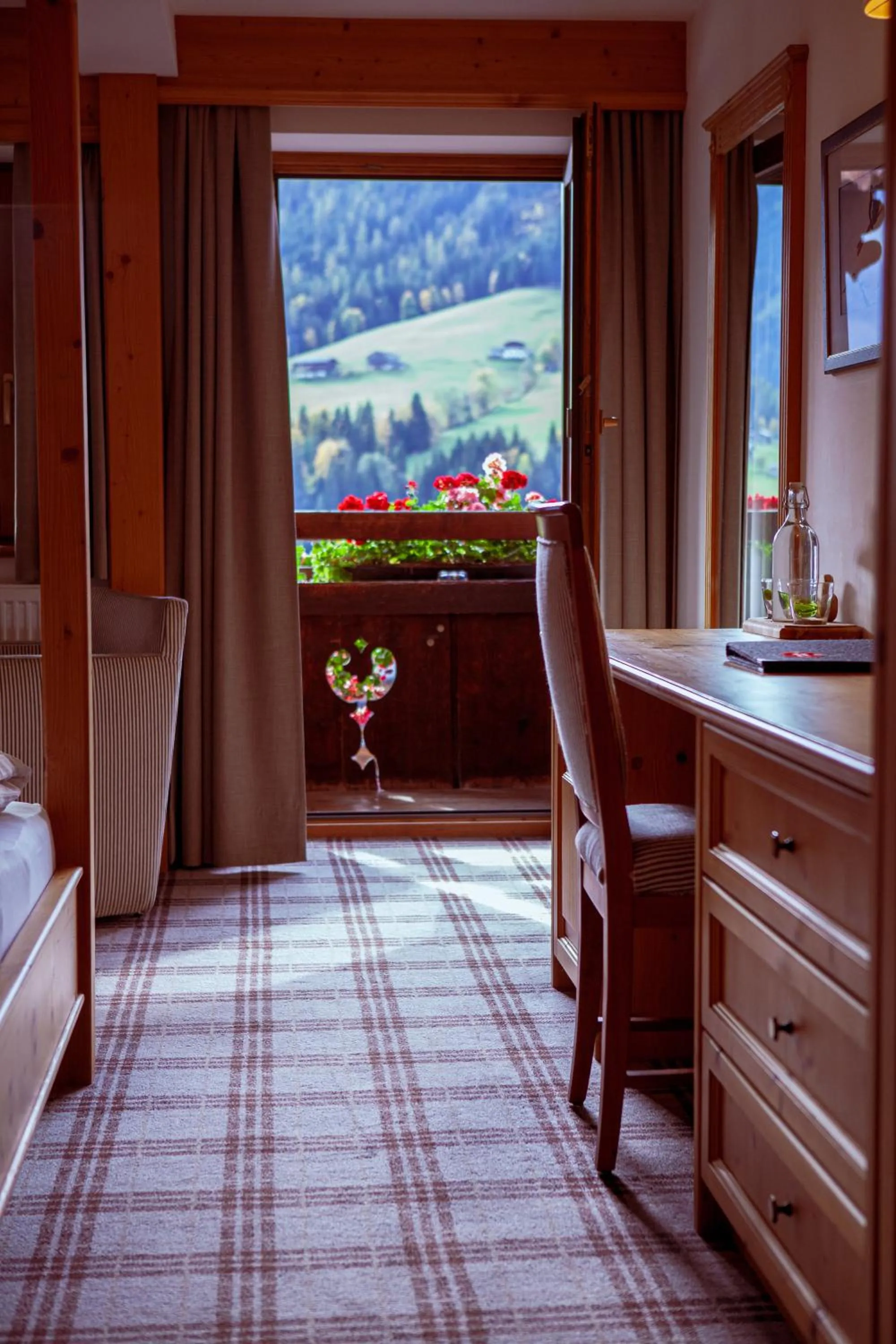 Natural landscape in Hotel Zur Post