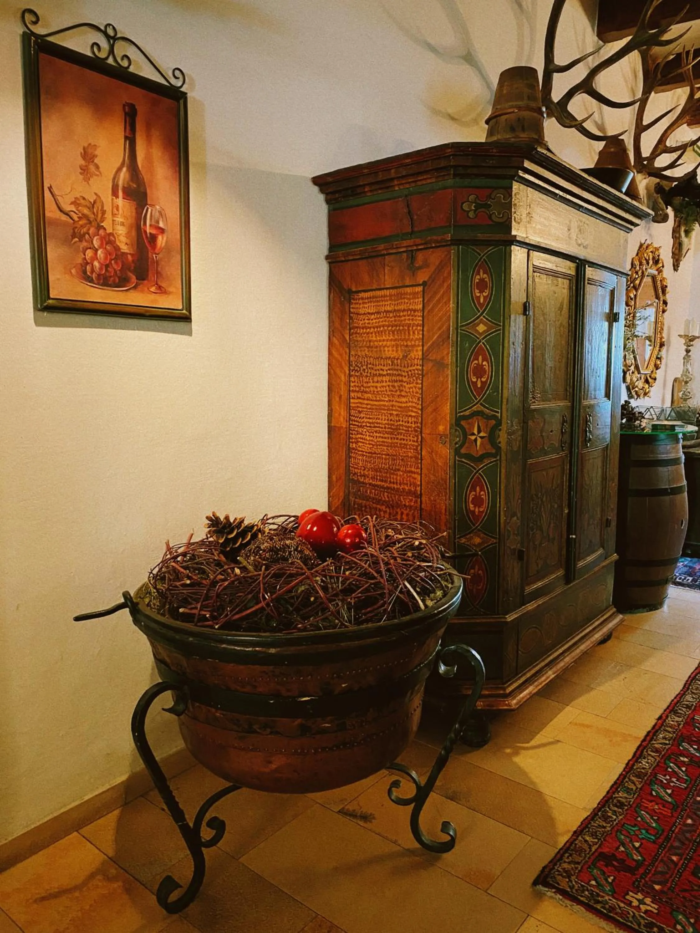 Lobby or reception in Hotel Zur Post