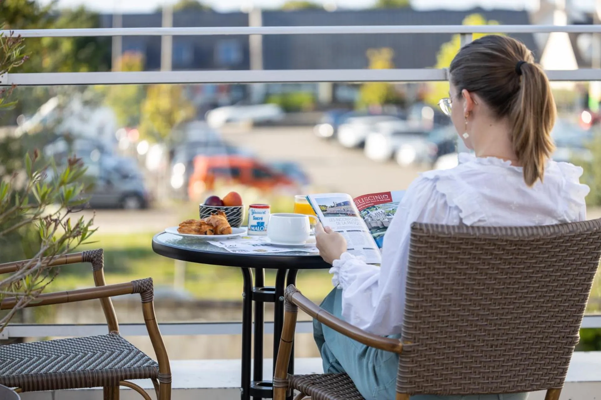 Breakfast in Hotel Restaurant Lesage