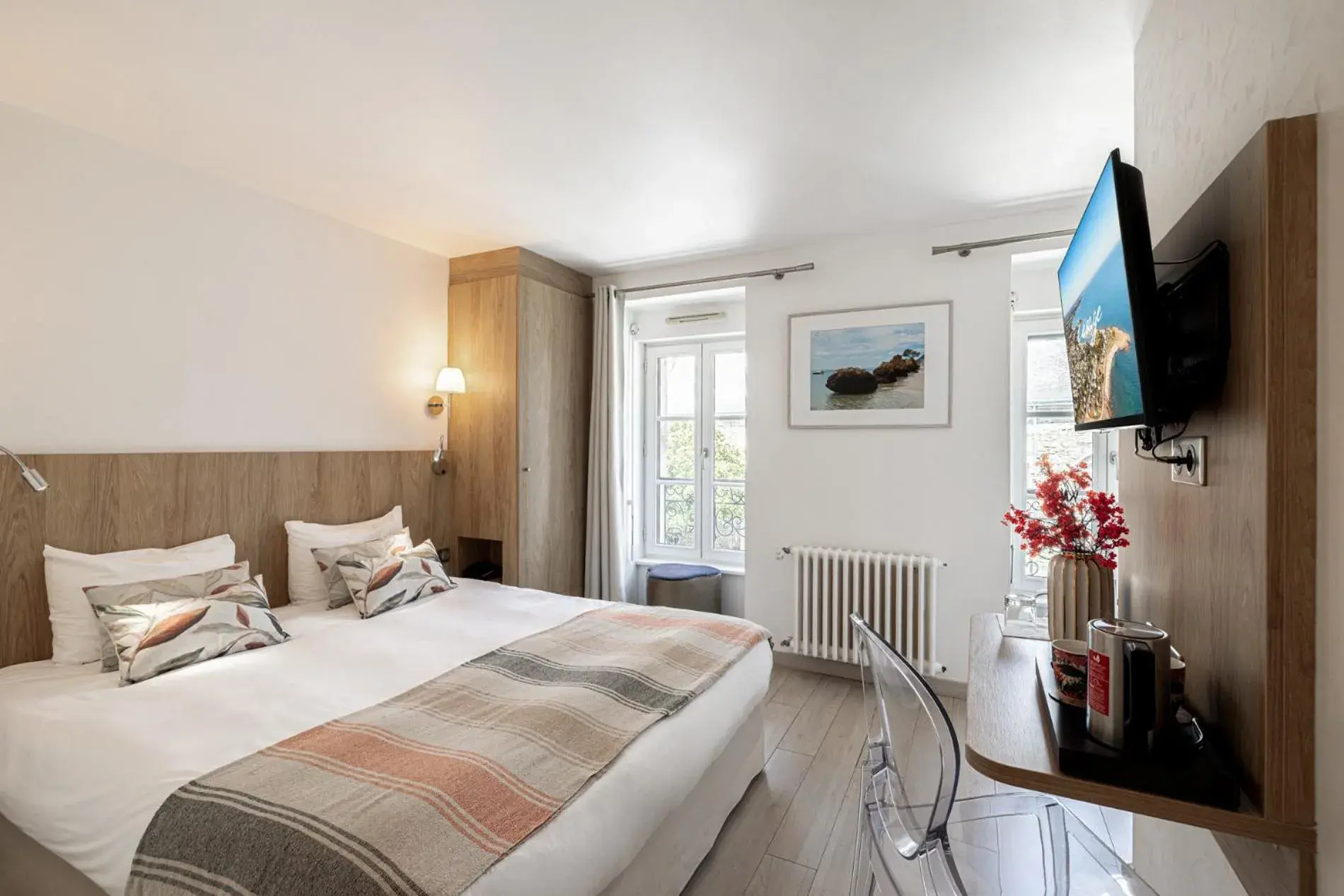 Standard Double Room - single occupancy in Hotel Restaurant Lesage Standard Double Room - single occupancy in Hotel Restaurant Lesage