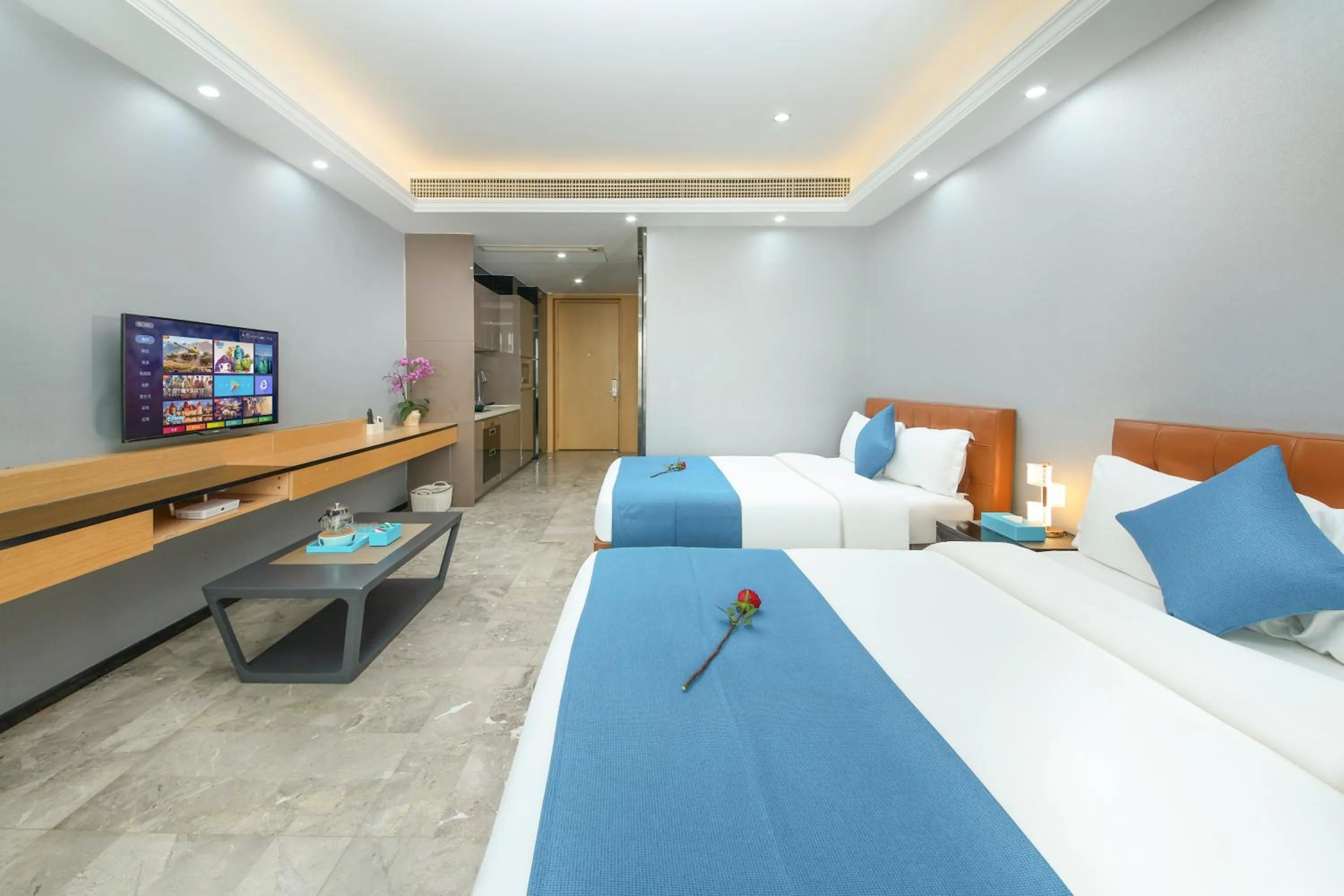 Photo of the whole room in Boman Holiday Apartment Beijing Road Jie Deng Du Hui Branch