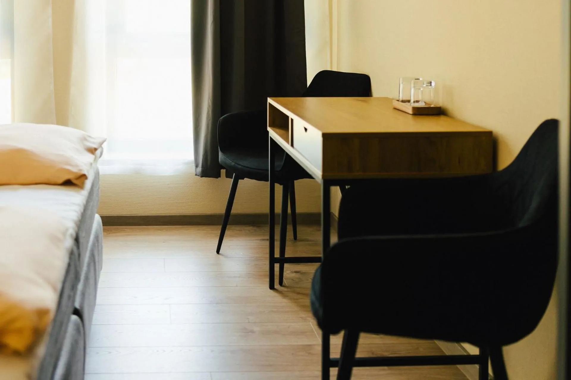 Bed in Hotel Rabenstein