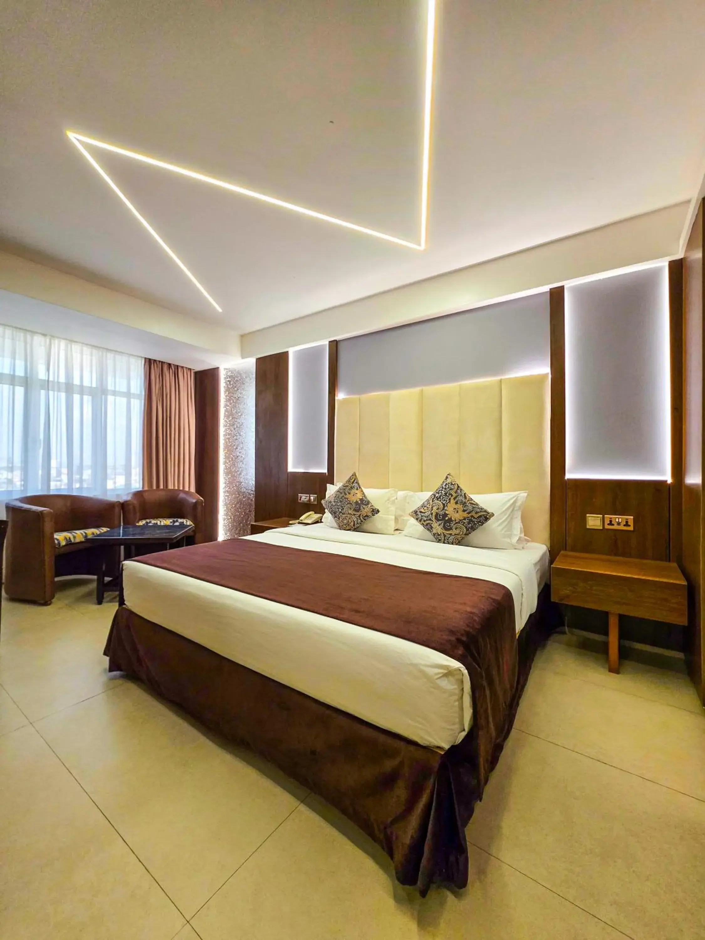 Bedroom, Bed in Hotel Sapphire Bedroom, Bed in Hotel Sapphire