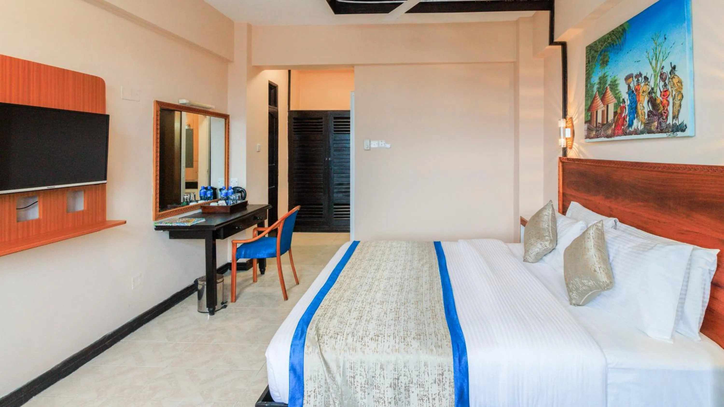 Bed in Hotel Sapphire