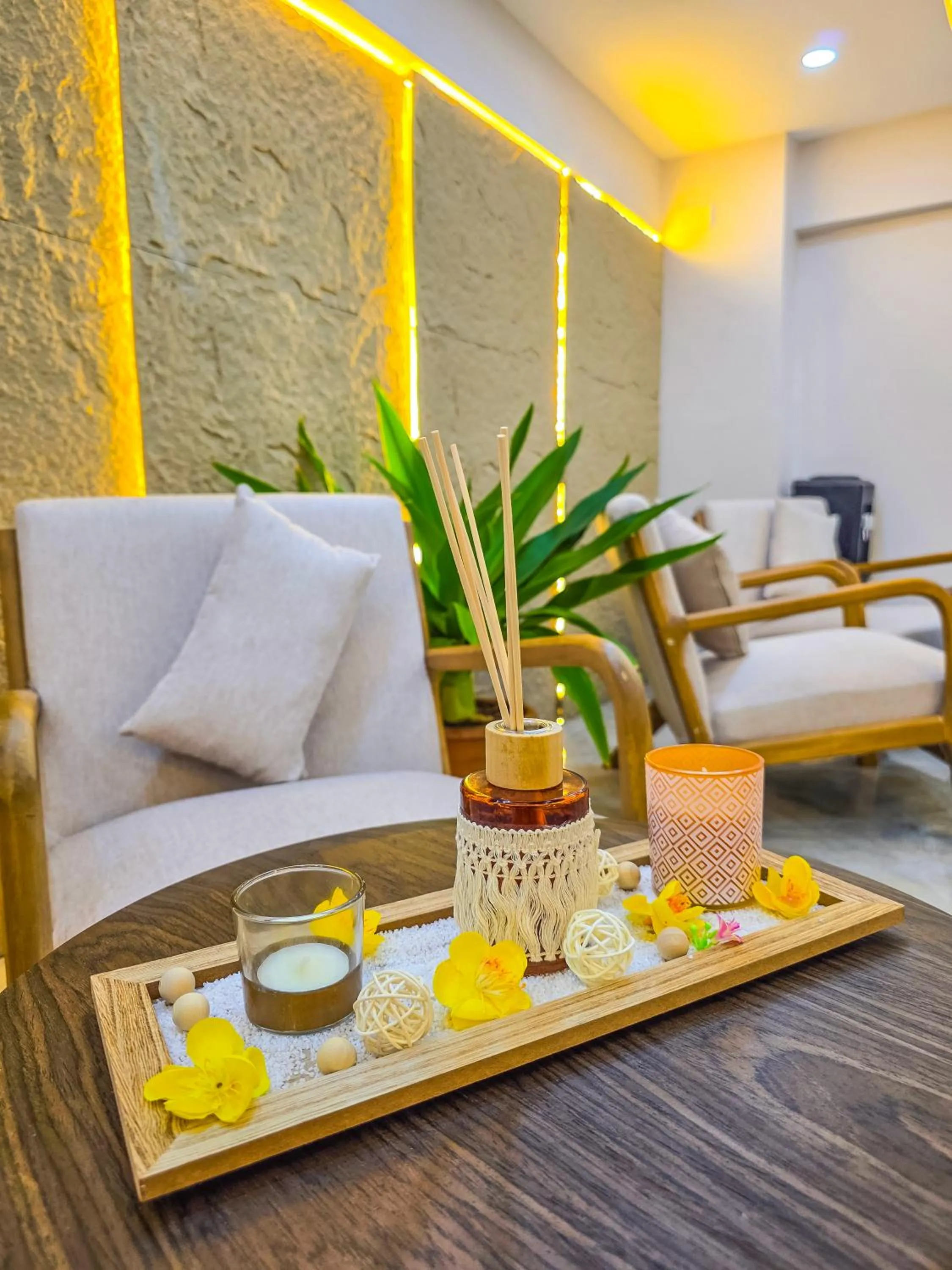 Seating area in Hotel Sapphire