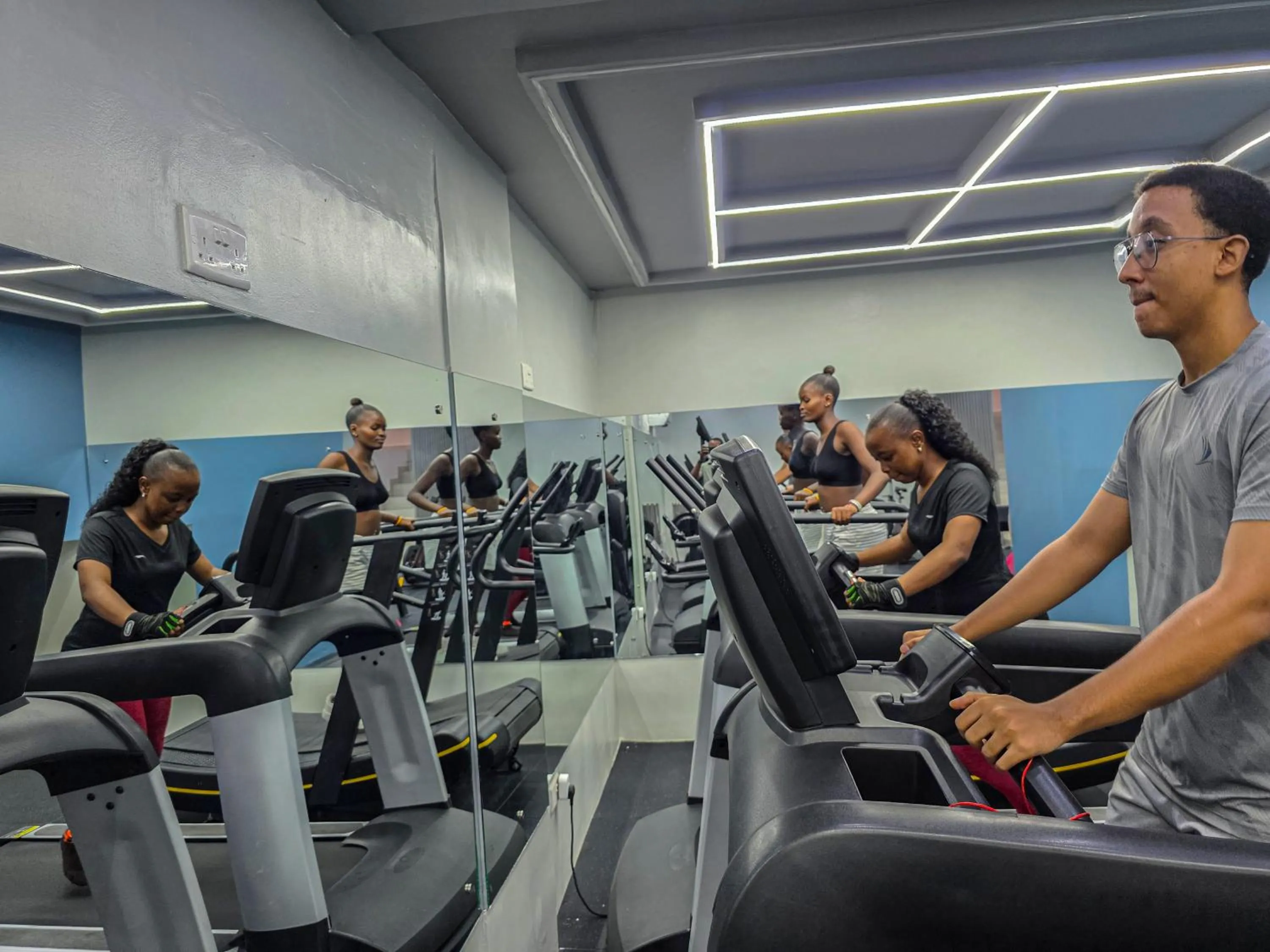 Fitness centre/facilities in Hotel Sapphire