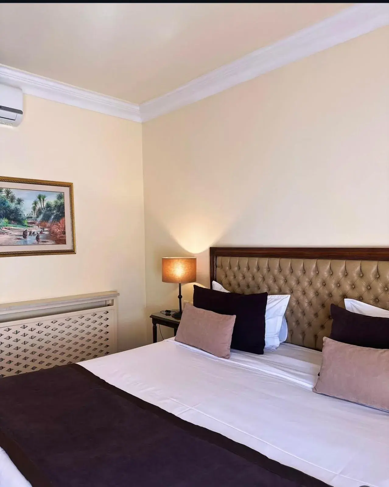 Bed in Acropole Tunis Bed in Acropole Tunis