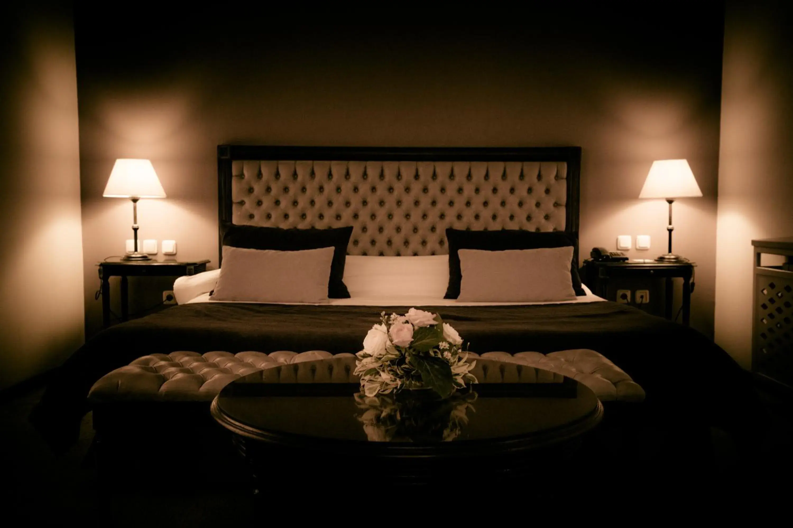 Bed in Acropole Tunis Bed in Acropole Tunis