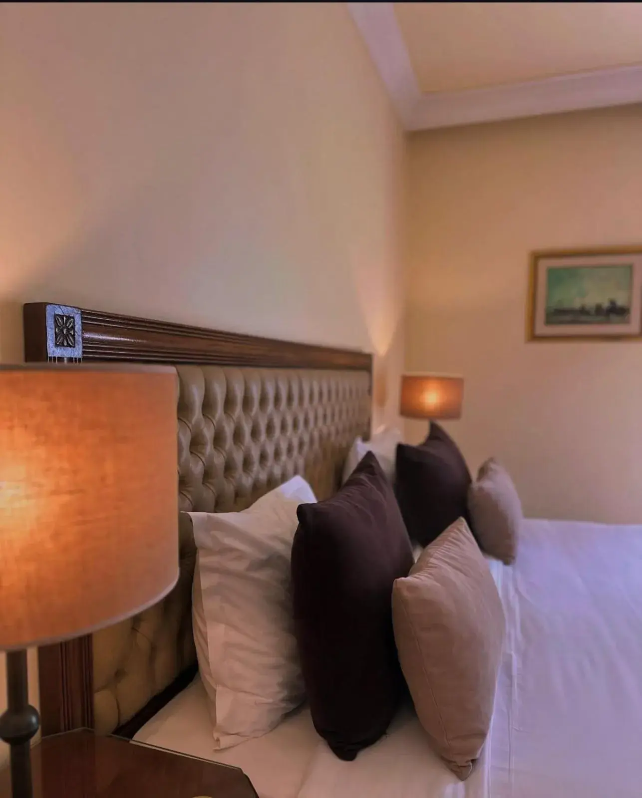 Bed in Acropole Tunis Bed in Acropole Tunis