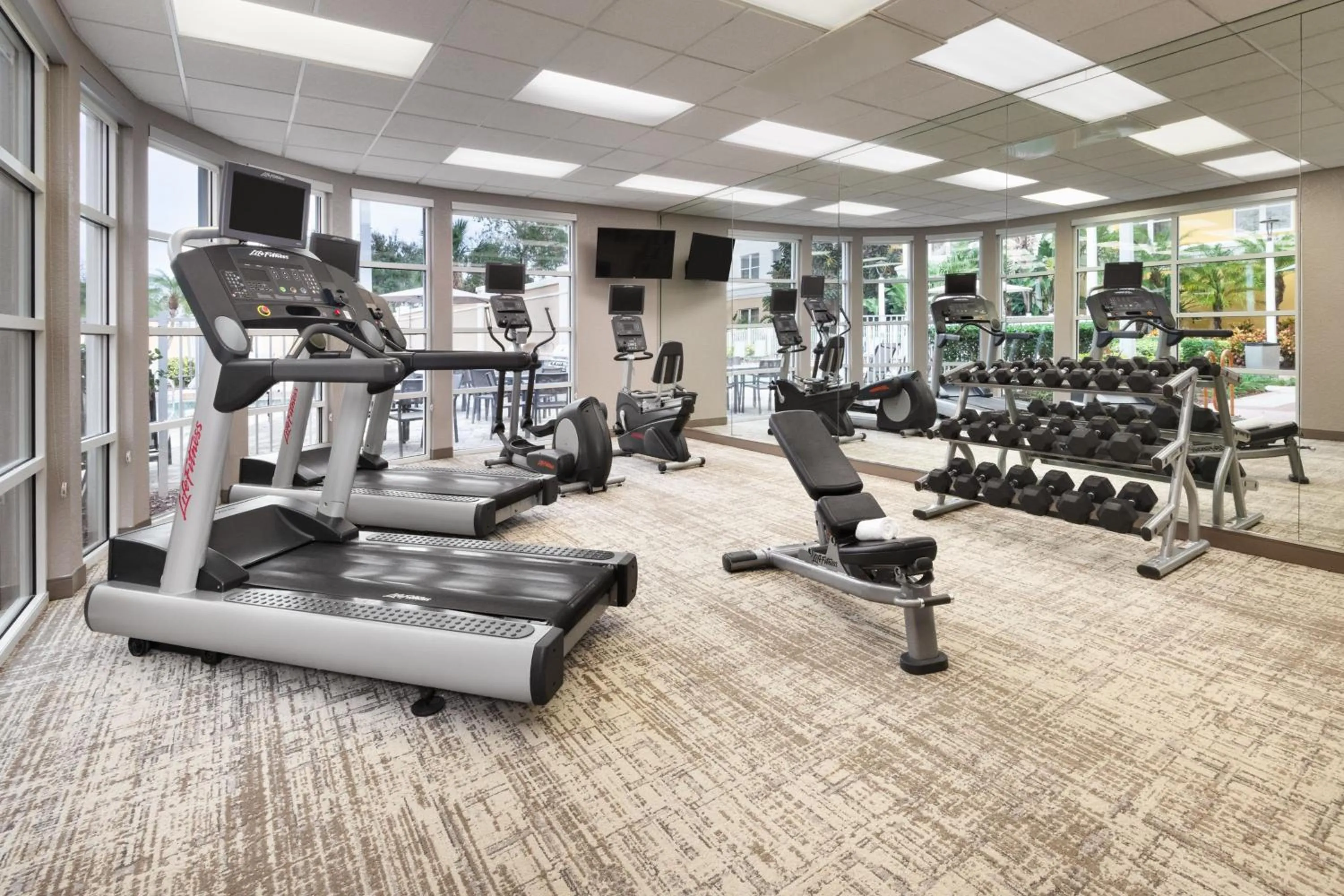 Fitness centre/facilities in Residence Inn by Marriott Daytona Beach Speedway/Airport