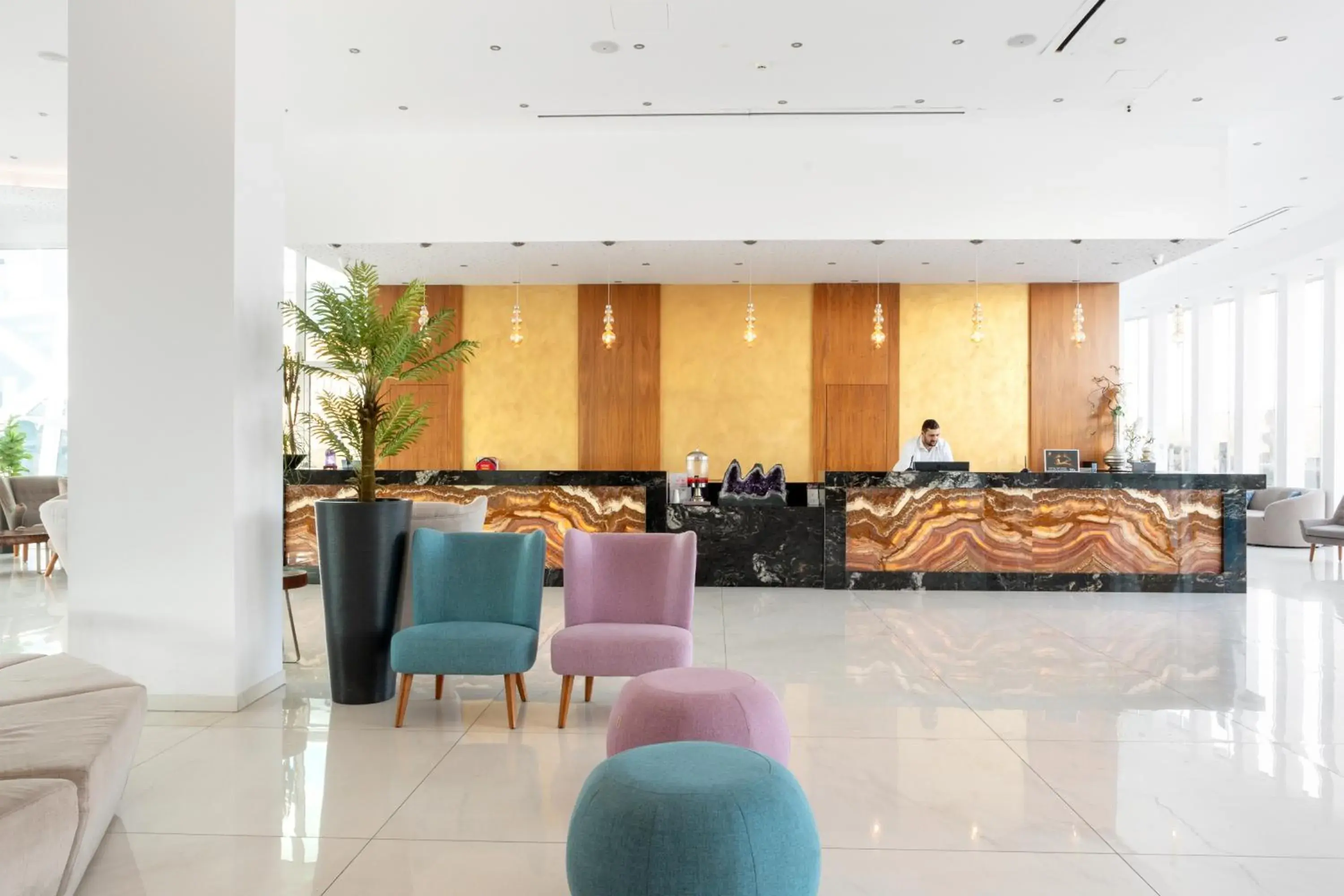 Lobby or reception in Amethyst Napa Hotel & Spa Lobby or reception in Amethyst Napa Hotel & Spa