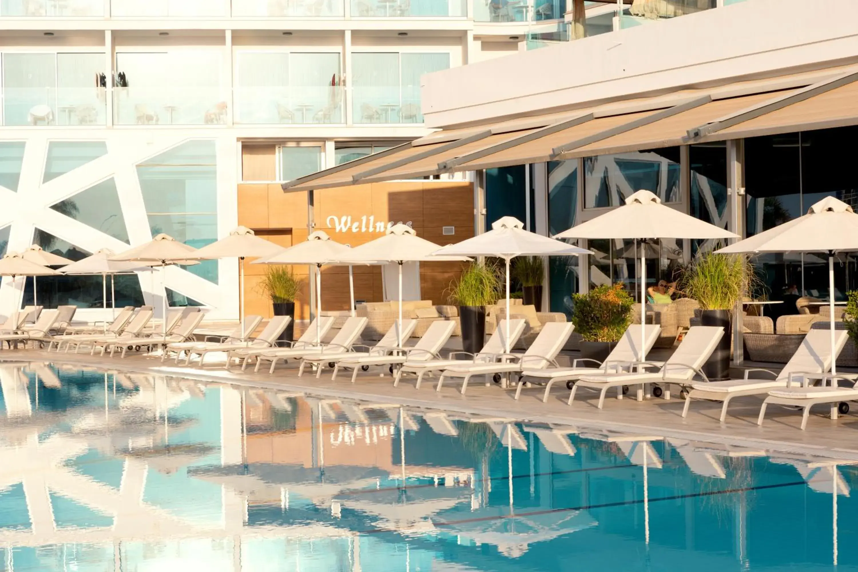 Pool view in Amethyst Napa Hotel & Spa Pool view in Amethyst Napa Hotel & Spa