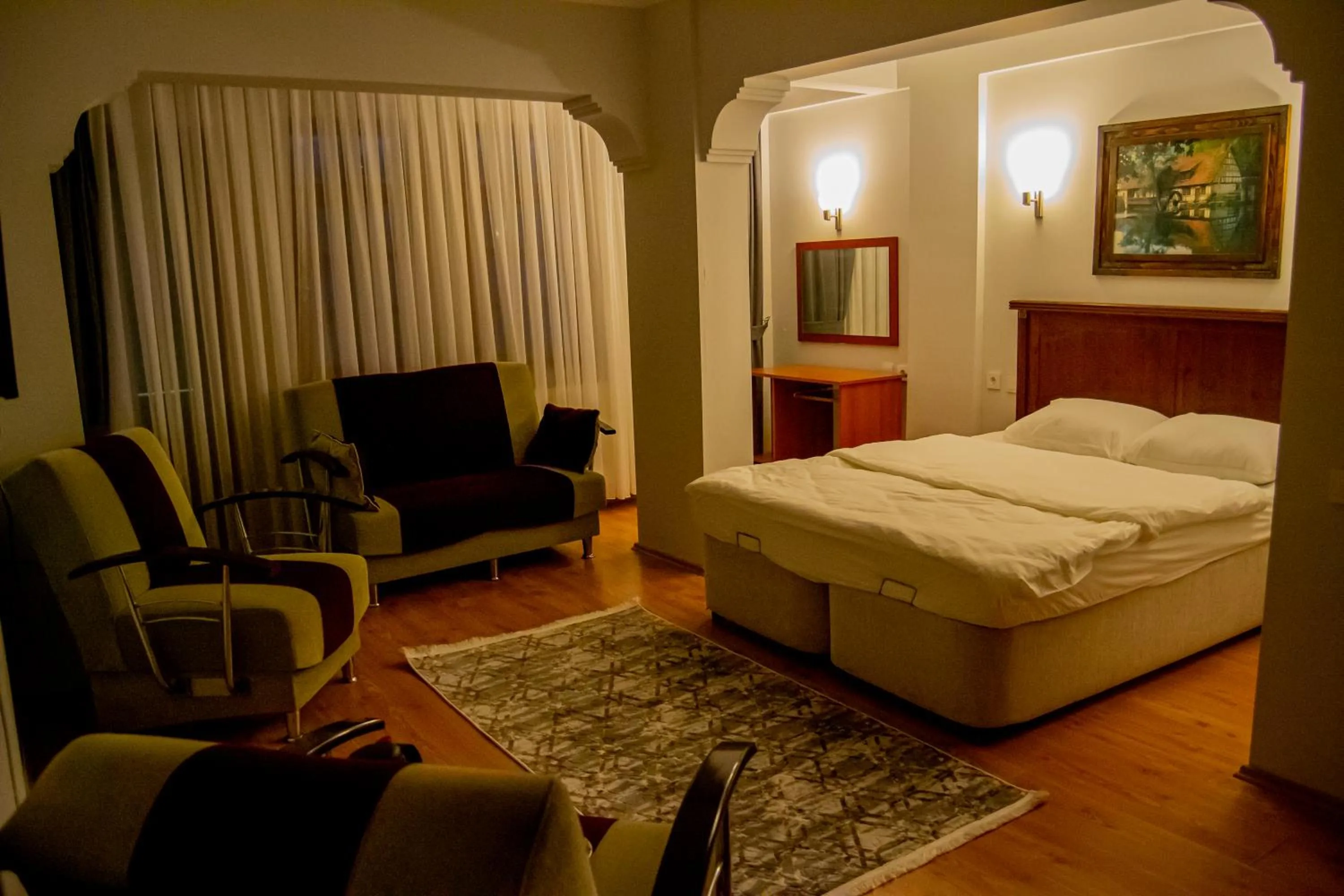 Bed in Kaltur Boutique Hotel