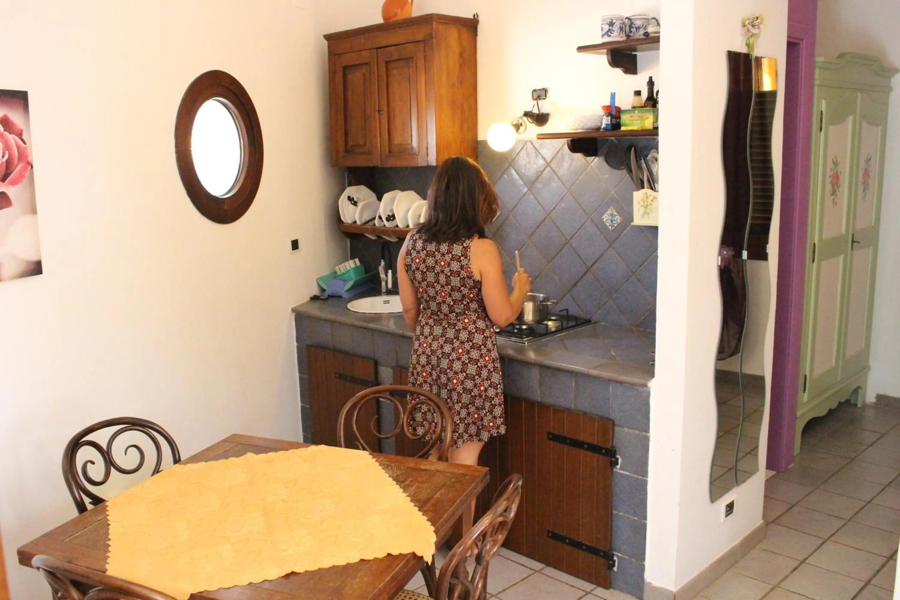 kitchen in Cuore Di Palme