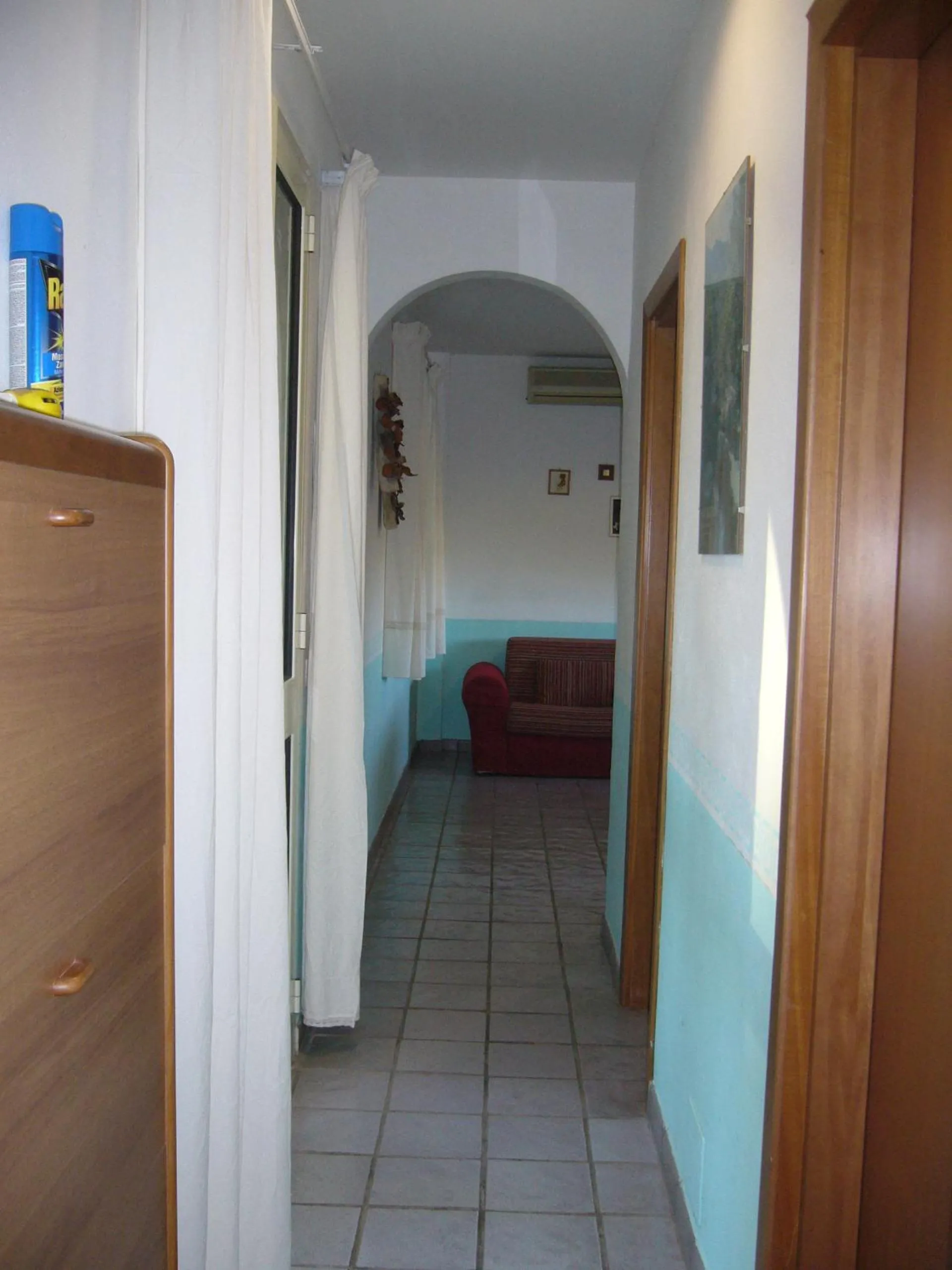Seating area, Bed in Cuore Di Palme