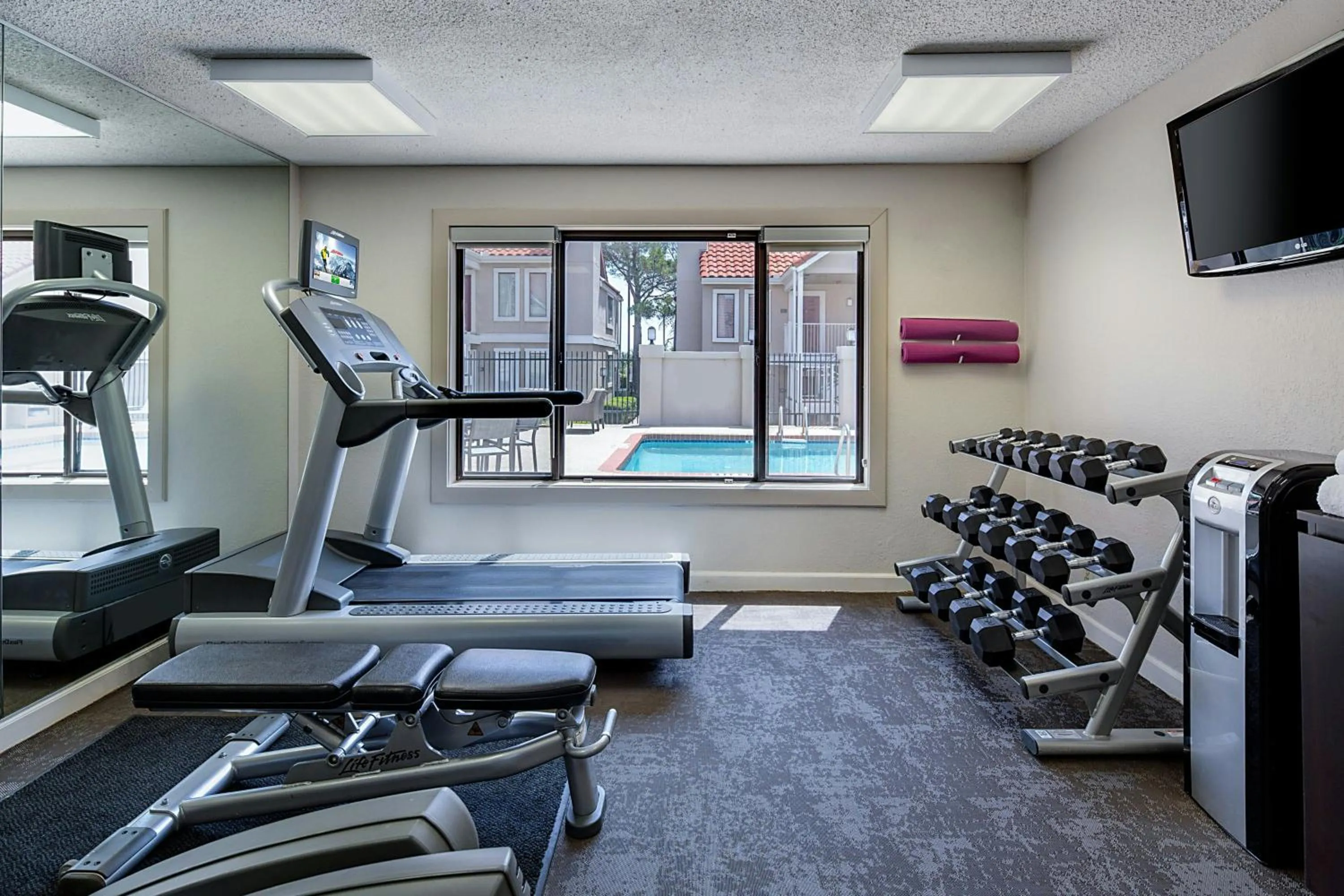 Fitness centre/facilities in Residence Inn Dallas Las Colinas