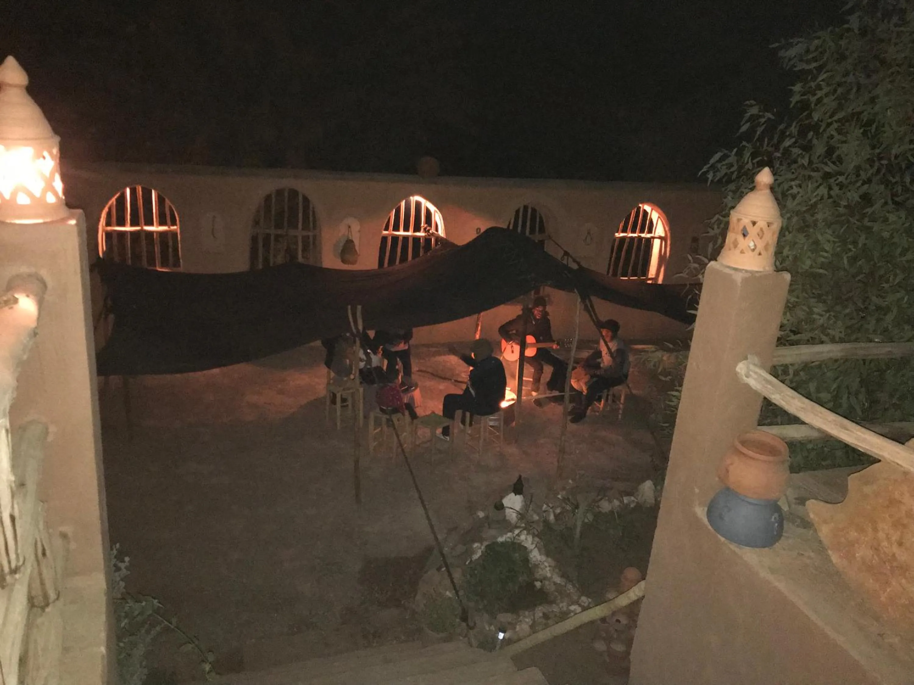 People in Riad Dar Bab Todra