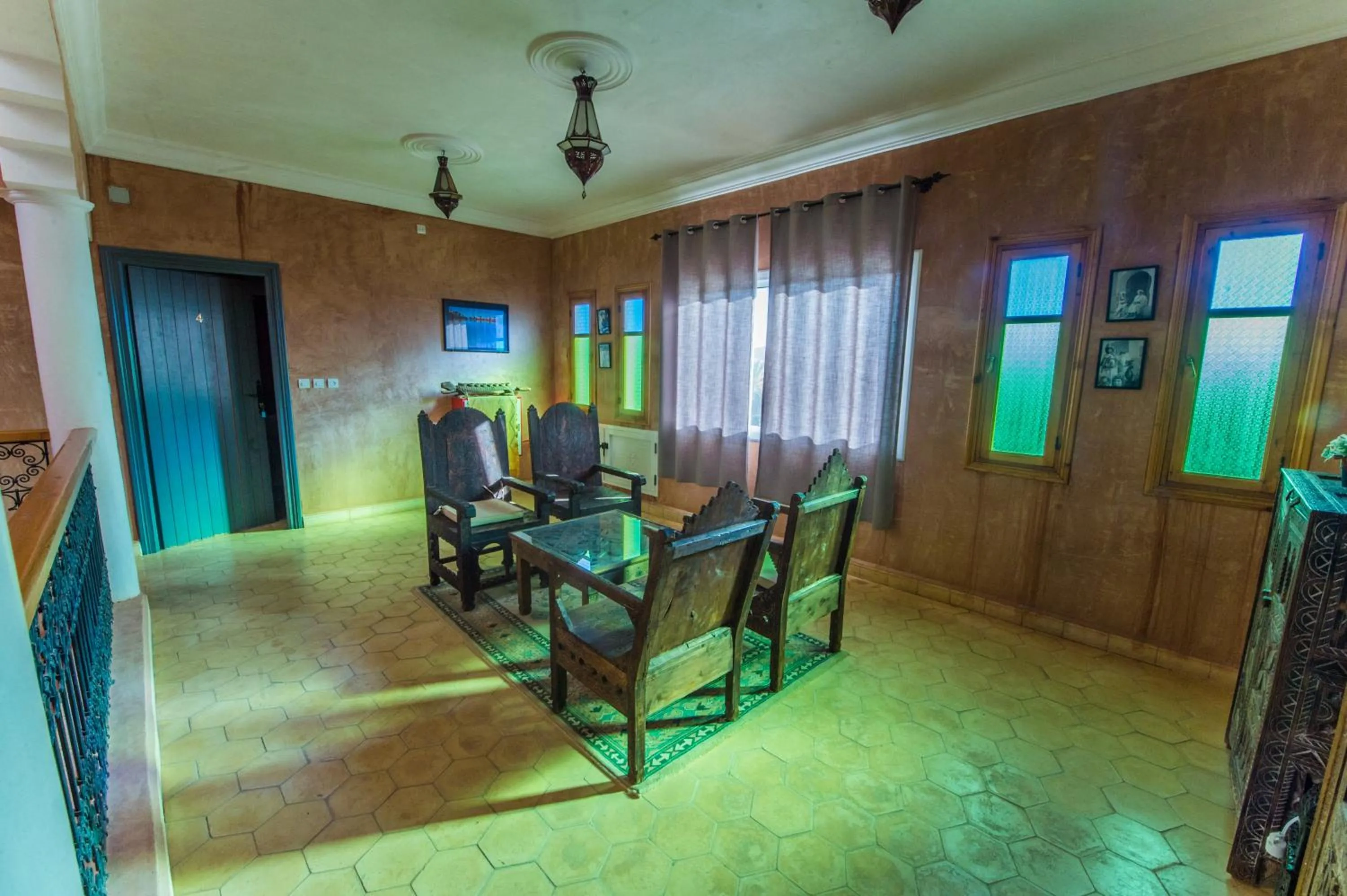 Living room in Riad Dar Bab Todra