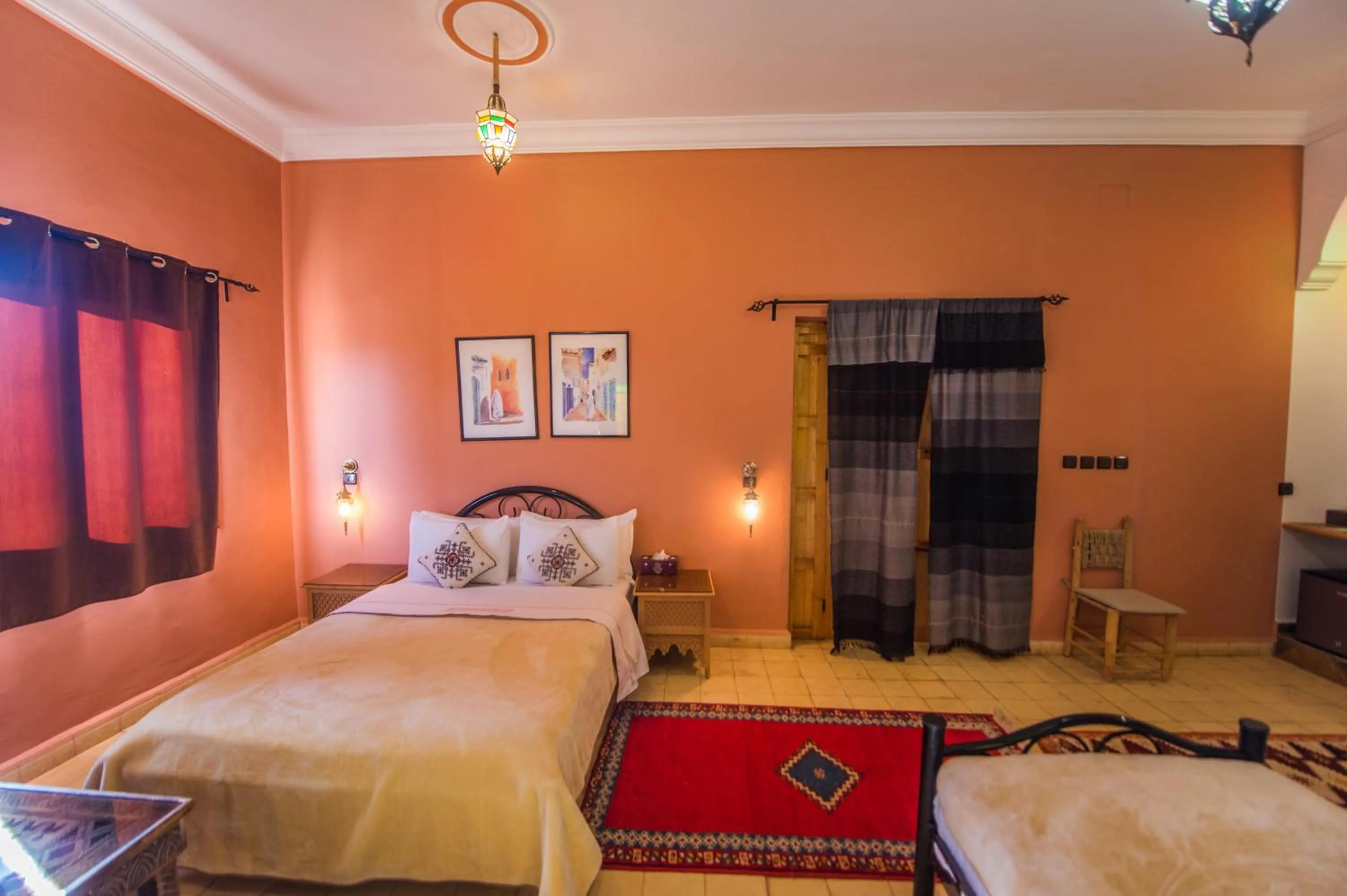 Bedroom, Bed in Riad Dar Bab Todra