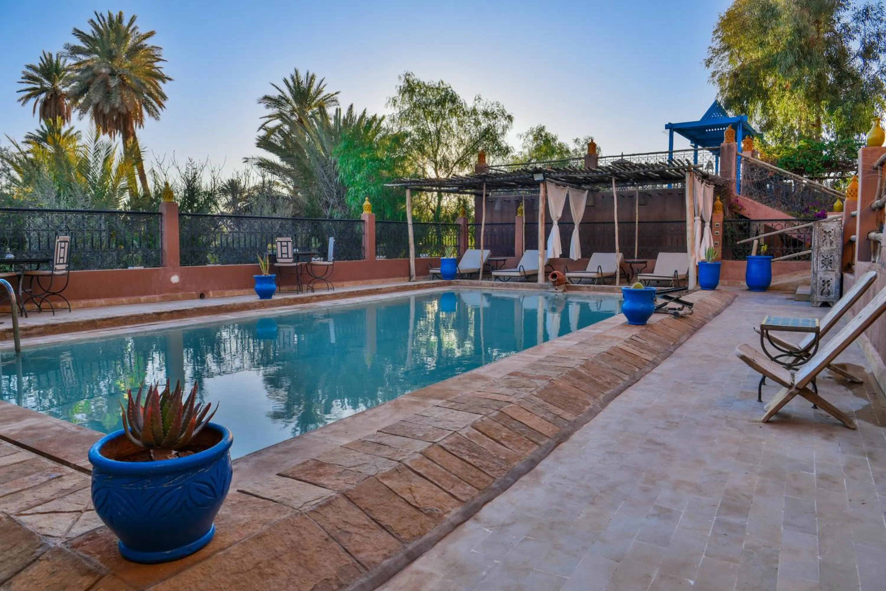 Swimming pool in Riad Dar Bab Todra