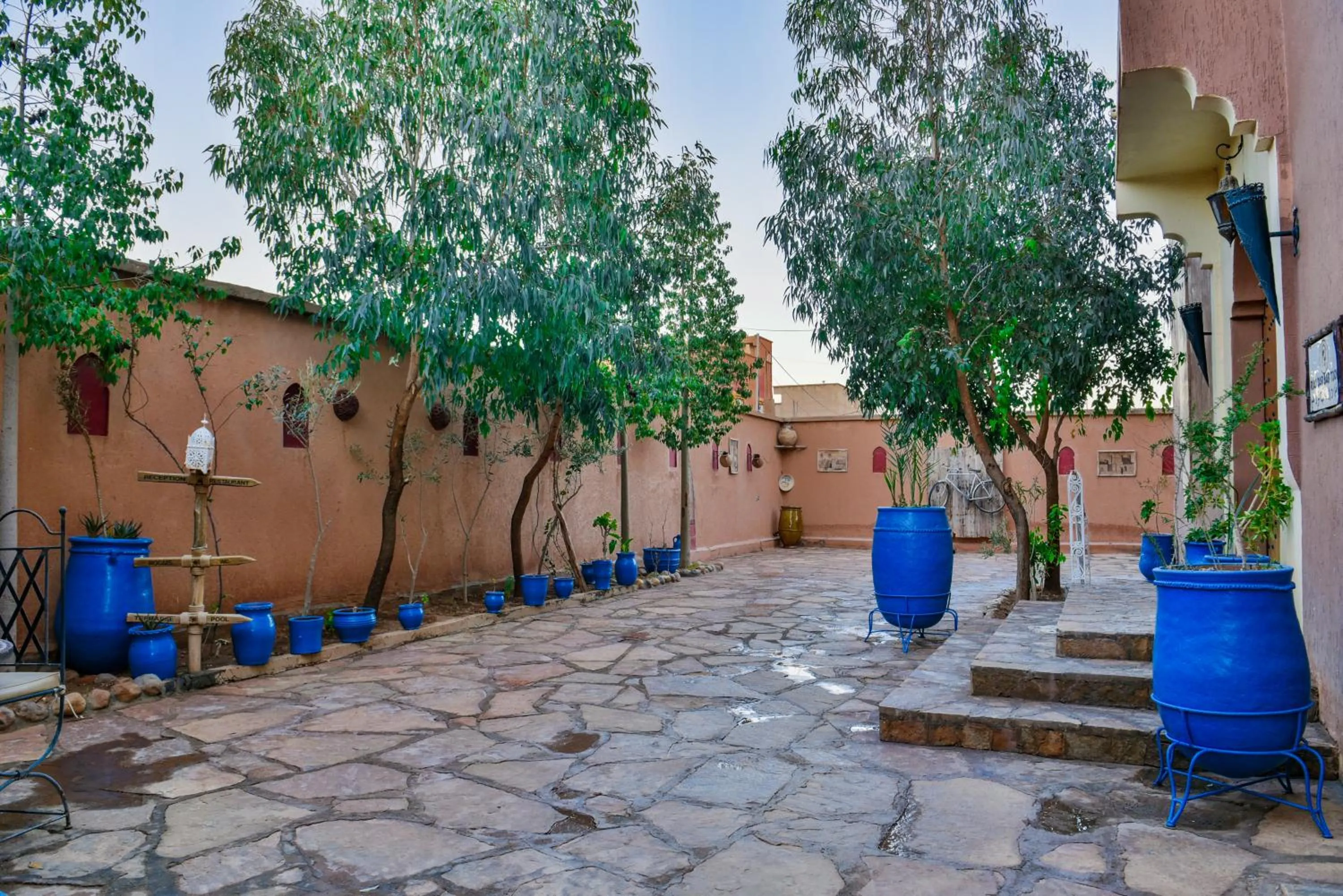 Facade/entrance in Riad Dar Bab Todra