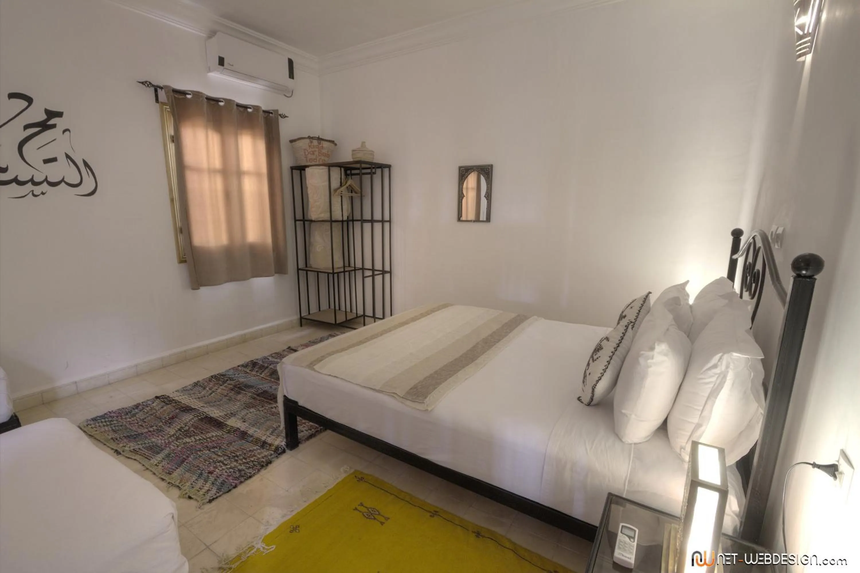 Bed in Riad Dar Bab Todra