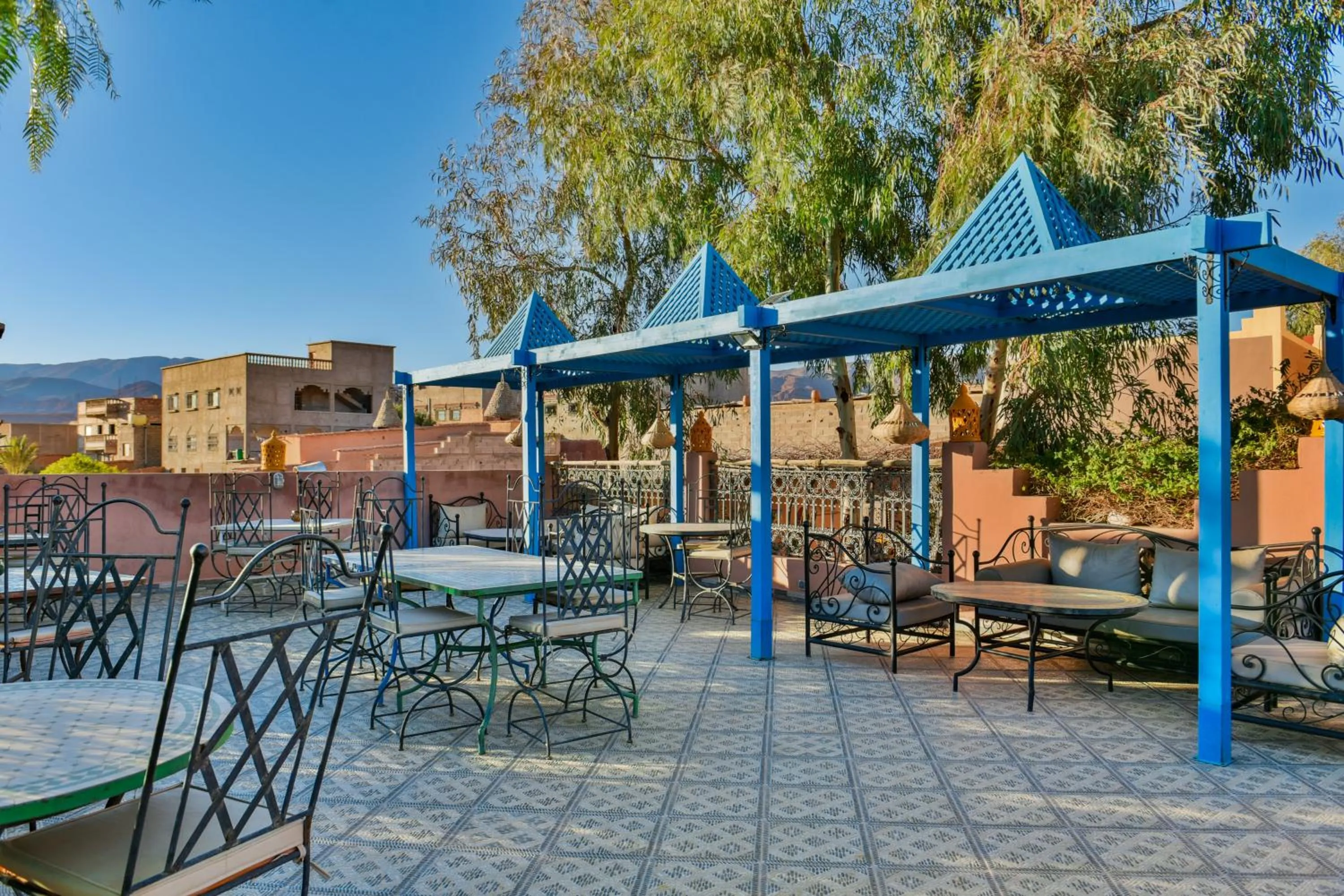 Patio in Riad Dar Bab Todra
