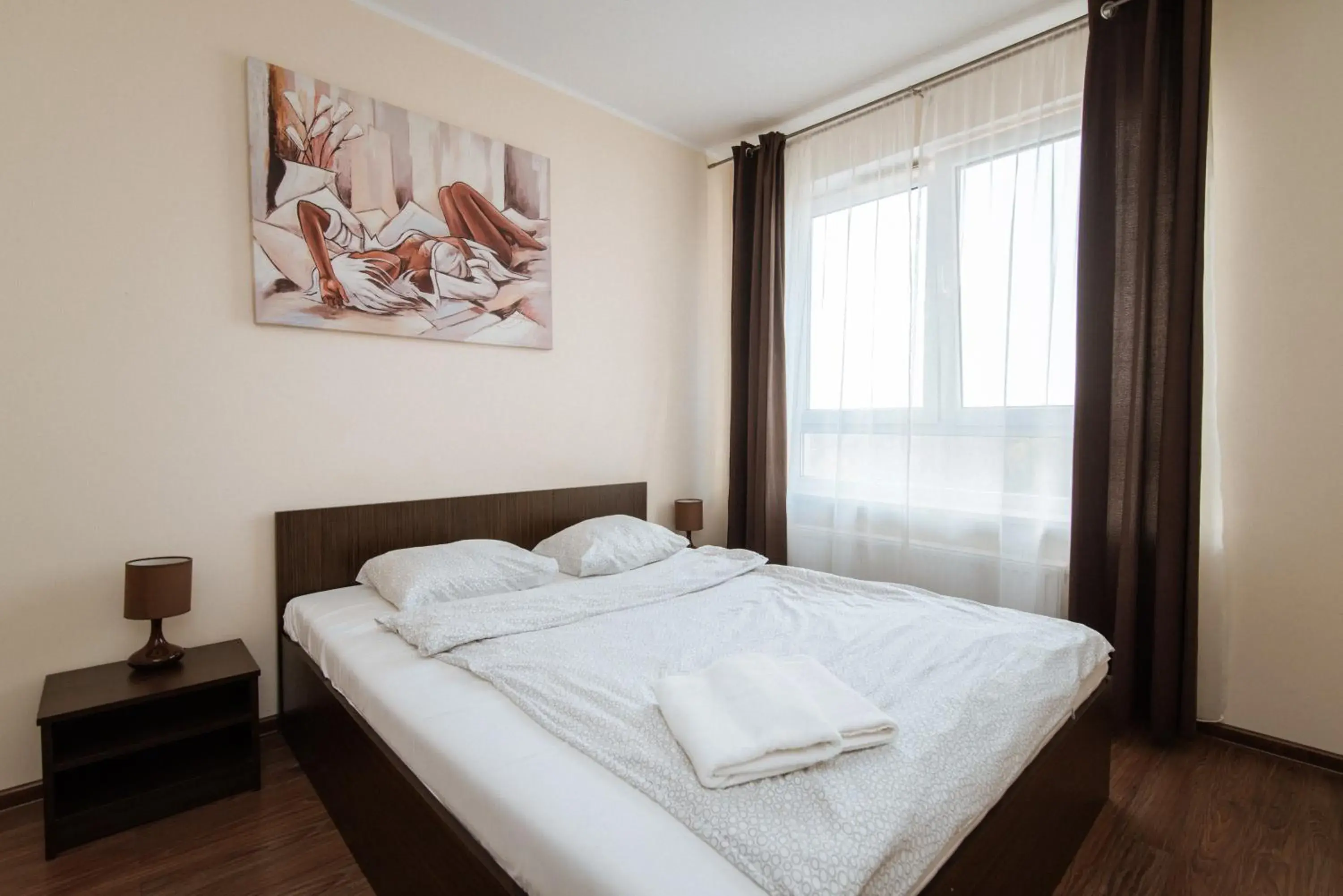 Bed in Senator Warsaw Apartments Bed in Senator Warsaw Apartments